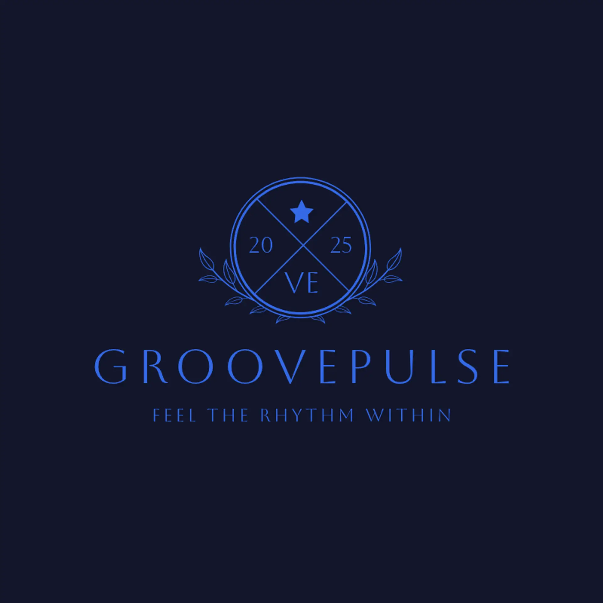 GroovePulse logo for music
