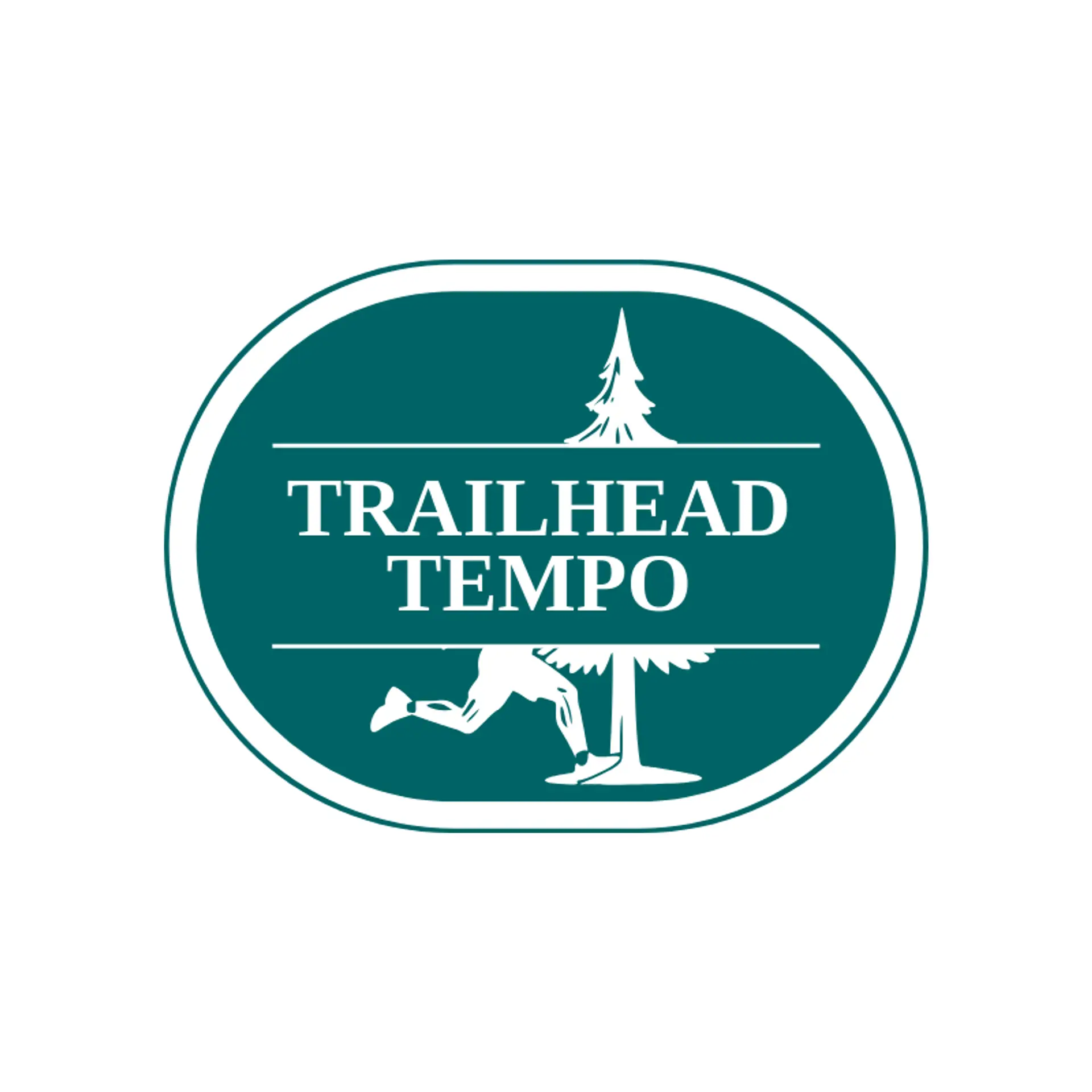 Trailhead Tempo logo for runner