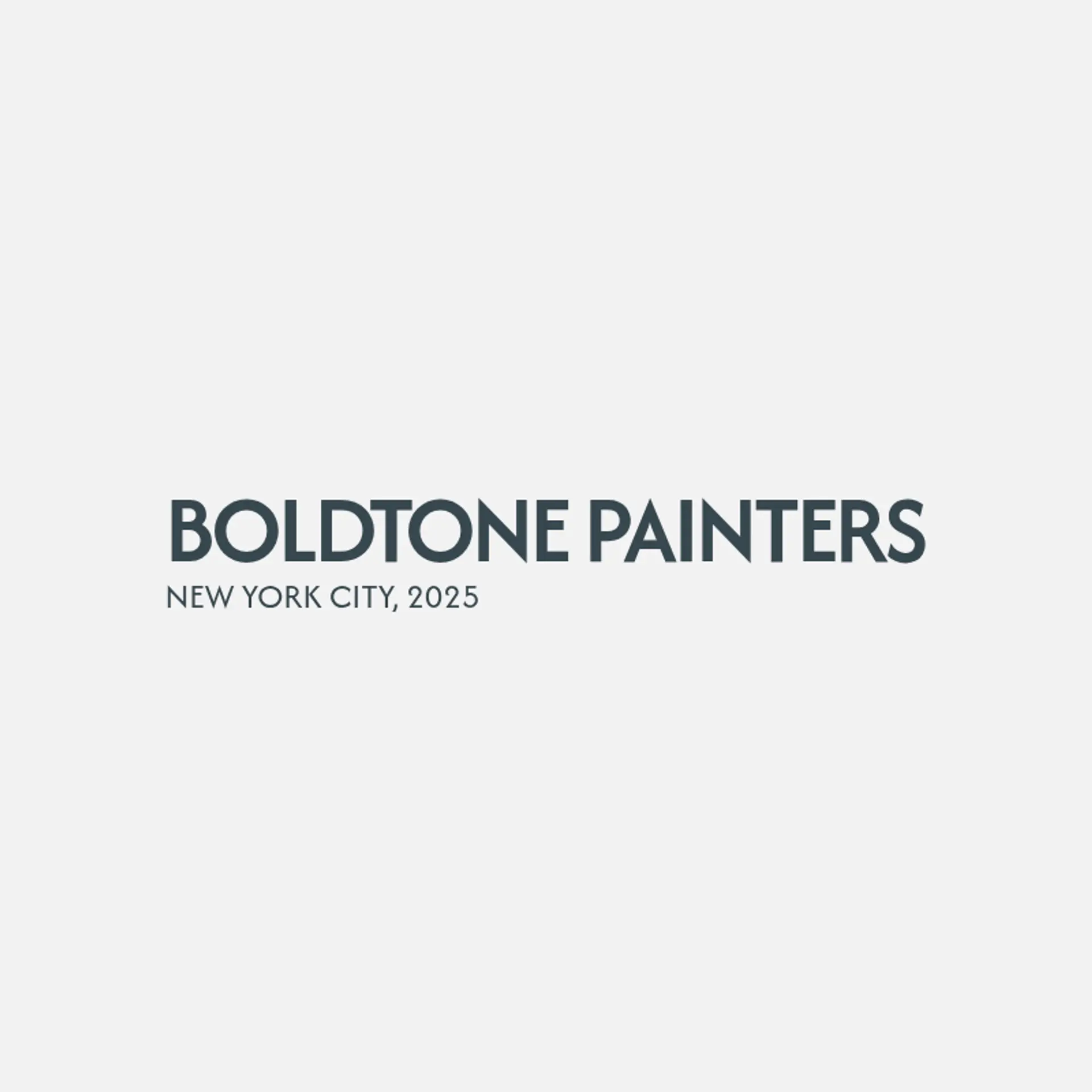 BoldTone Painters logo for construction painting
