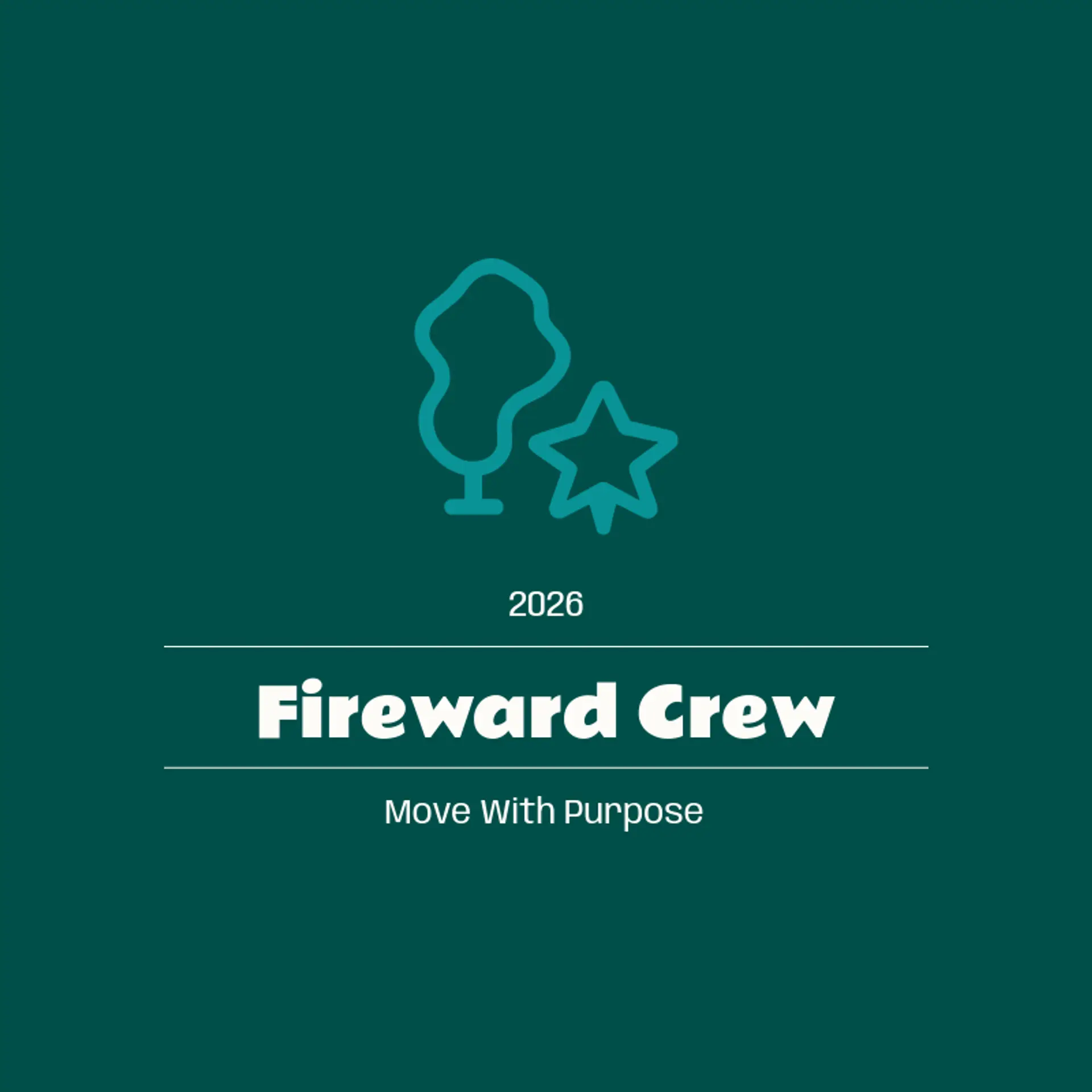 Fireward Crew logo for firefighter