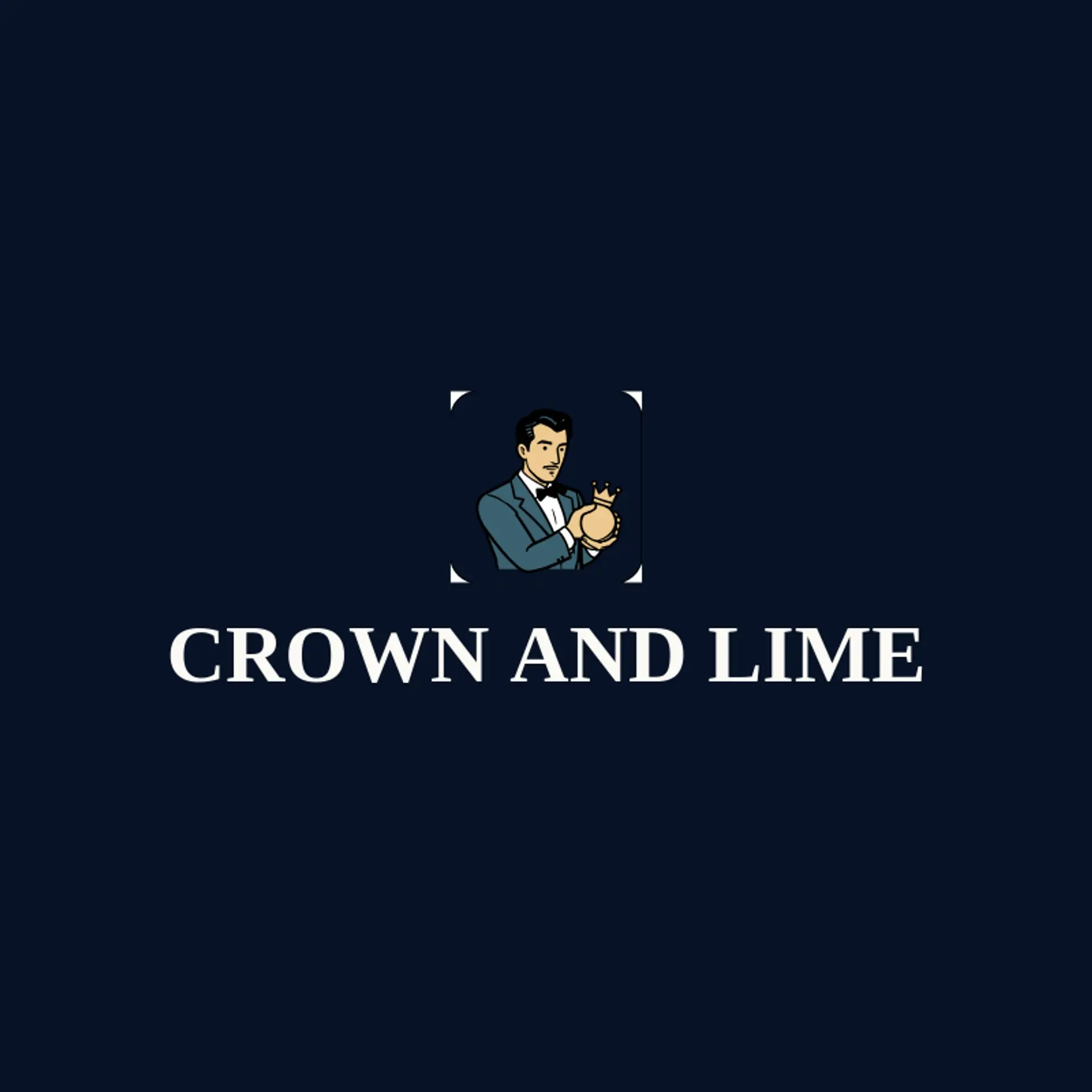 Crown and Lime logo for bartender