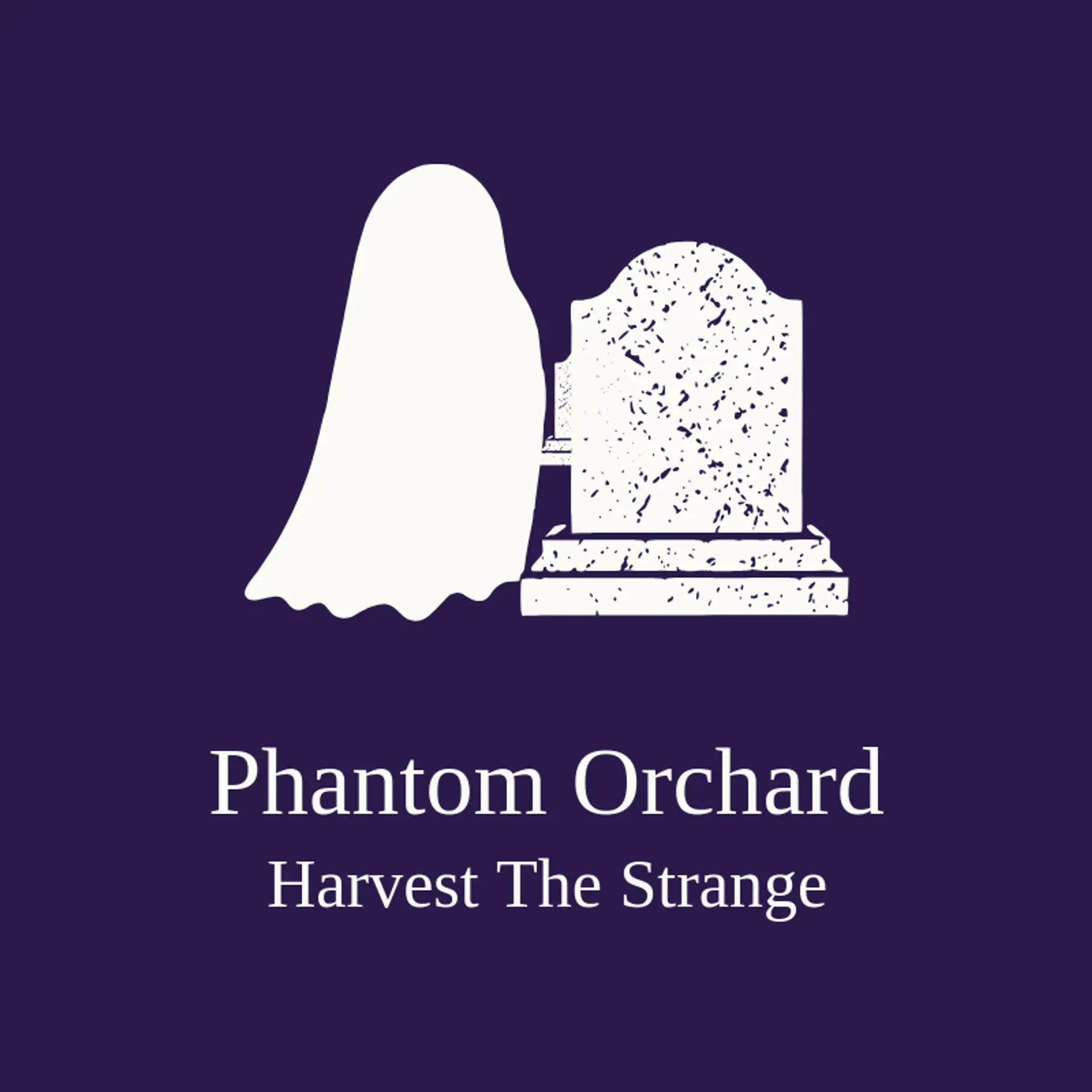 Phantom Orchard logo for horror