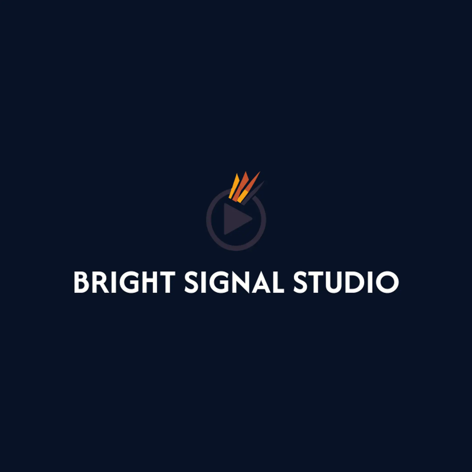 Bright Signal Studio logo for channel