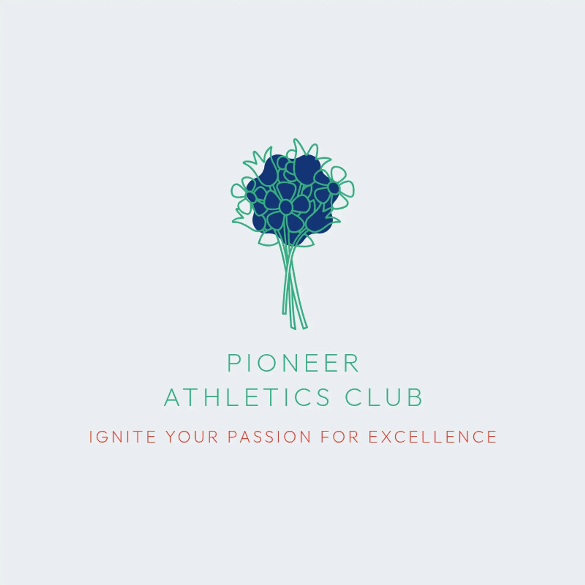 Momentum Athletics logo for sports club