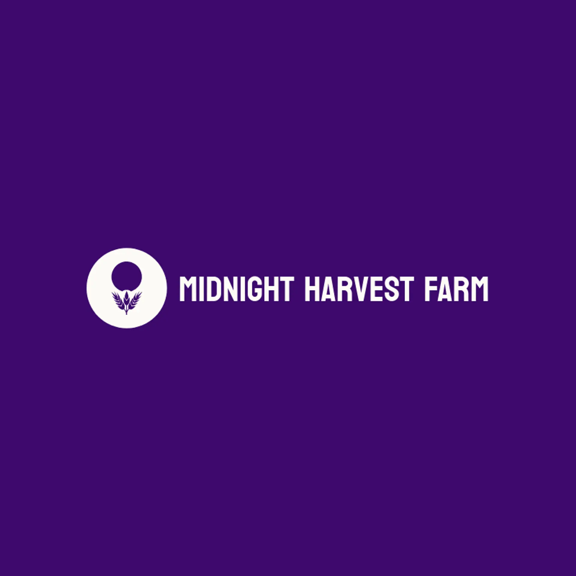 Midnight Harvest Farm logo for eclipse