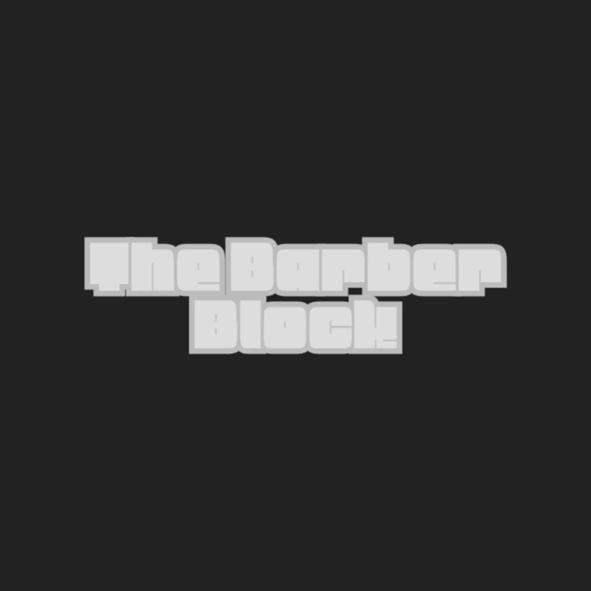 The Barber Block logo for barber