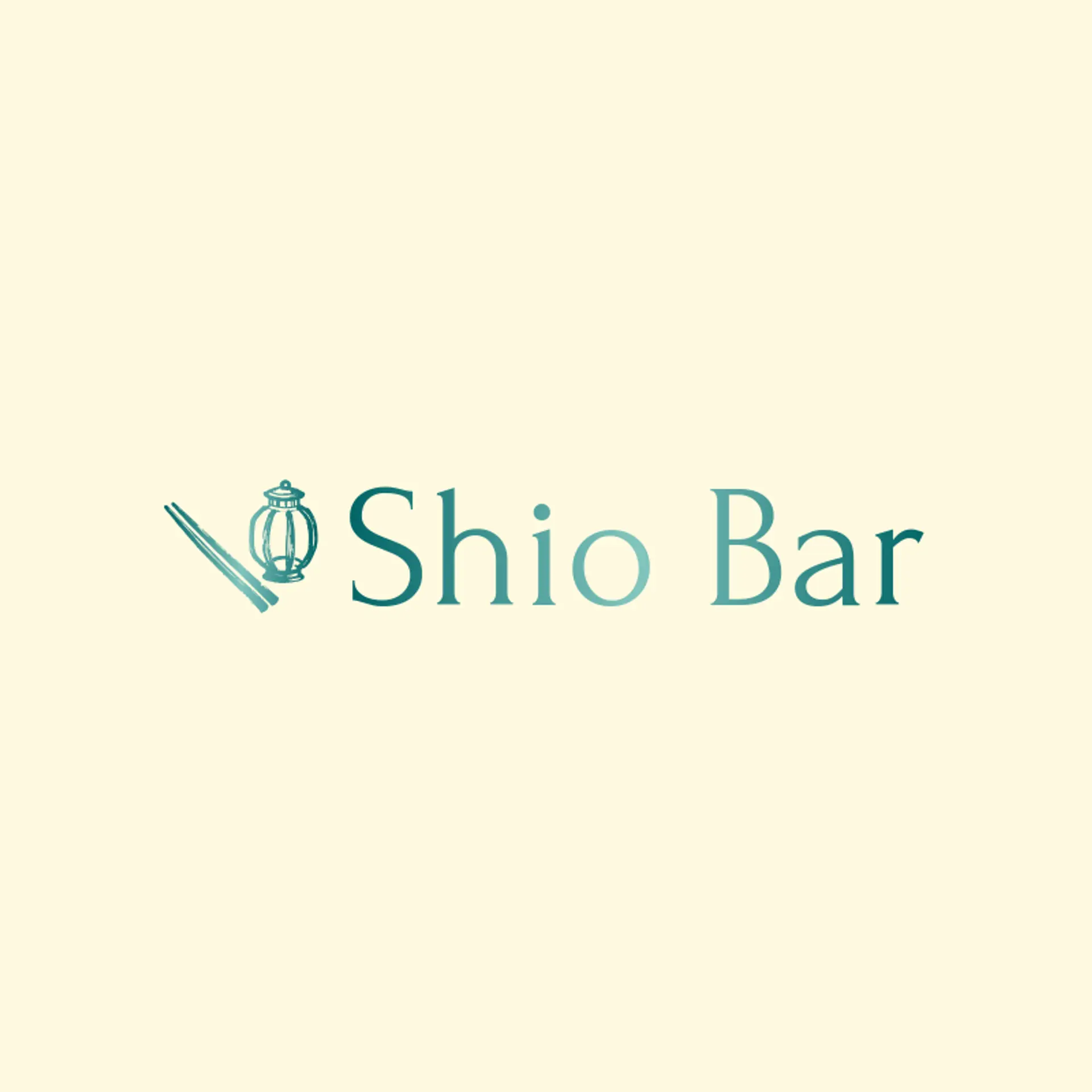 Shio Bar logo for japanese