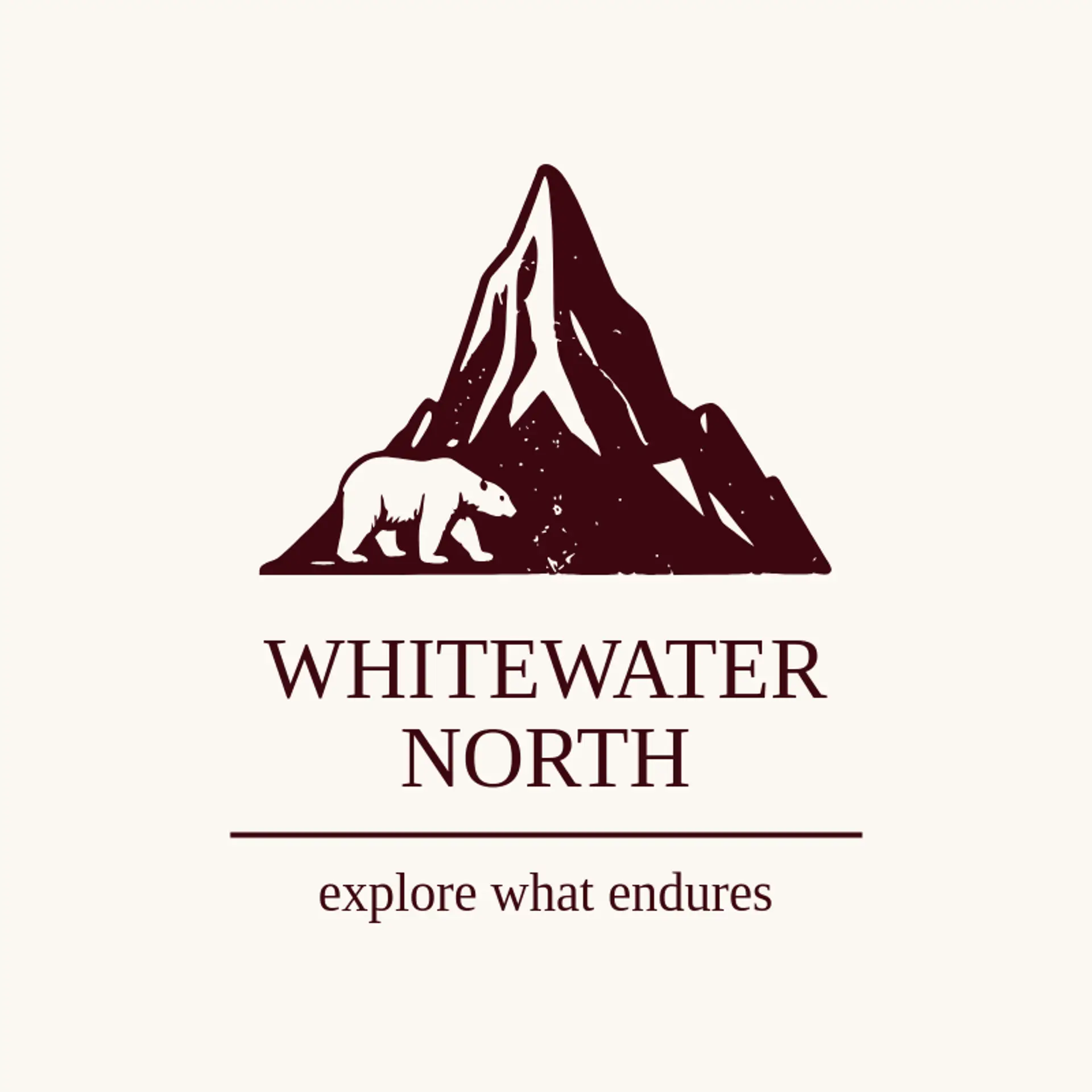 Whitewater North logo for polar bear