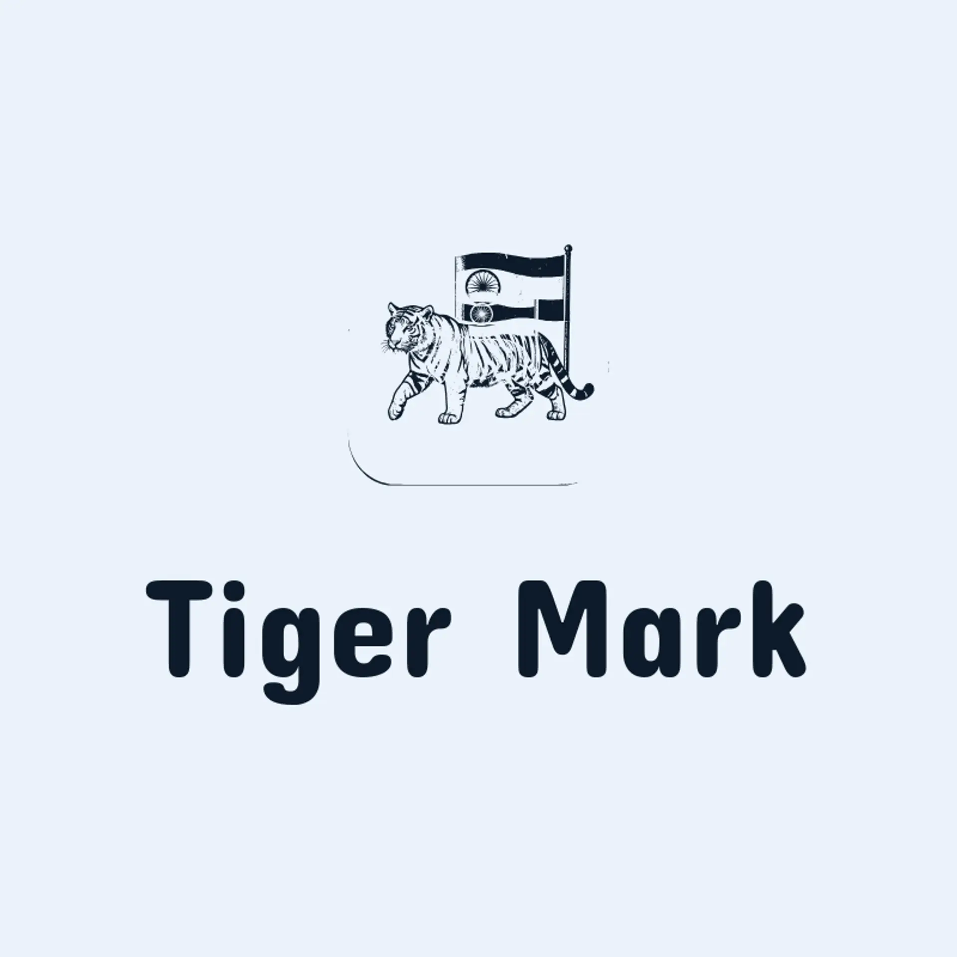 Tiger Mark logo for indian flag