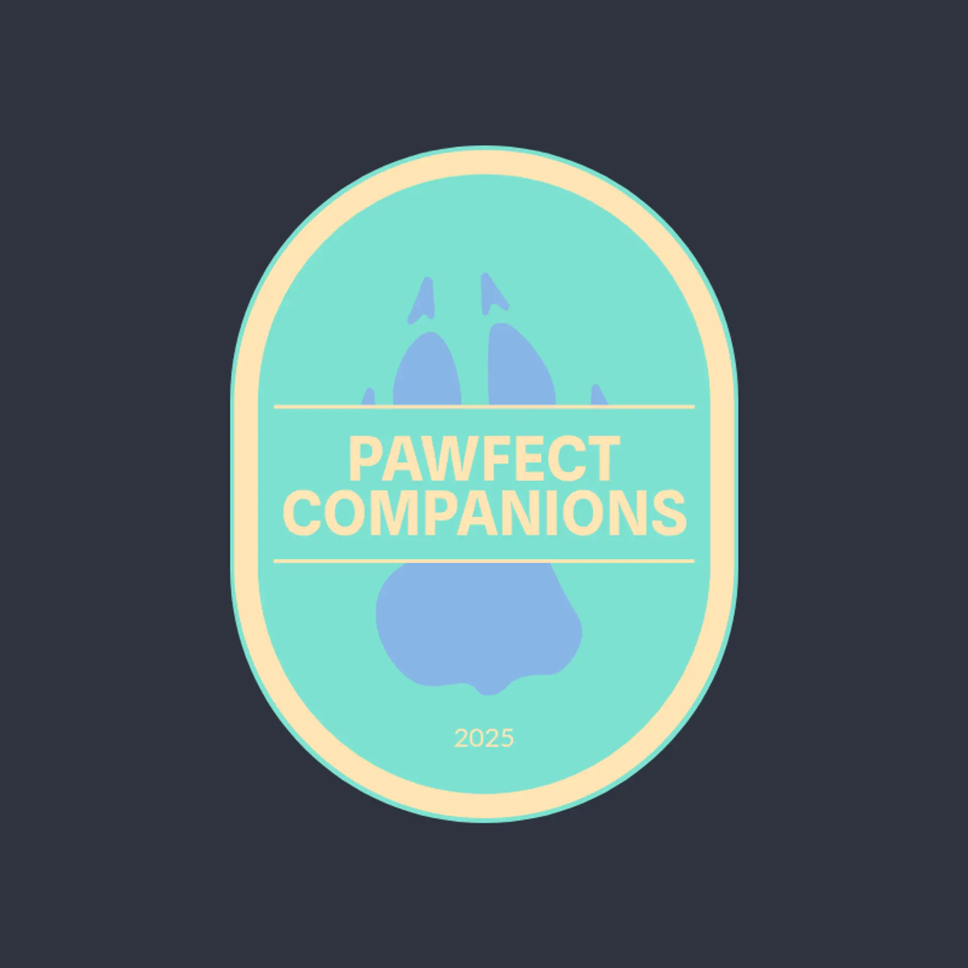 Paws & Whiskers logo for pet care
