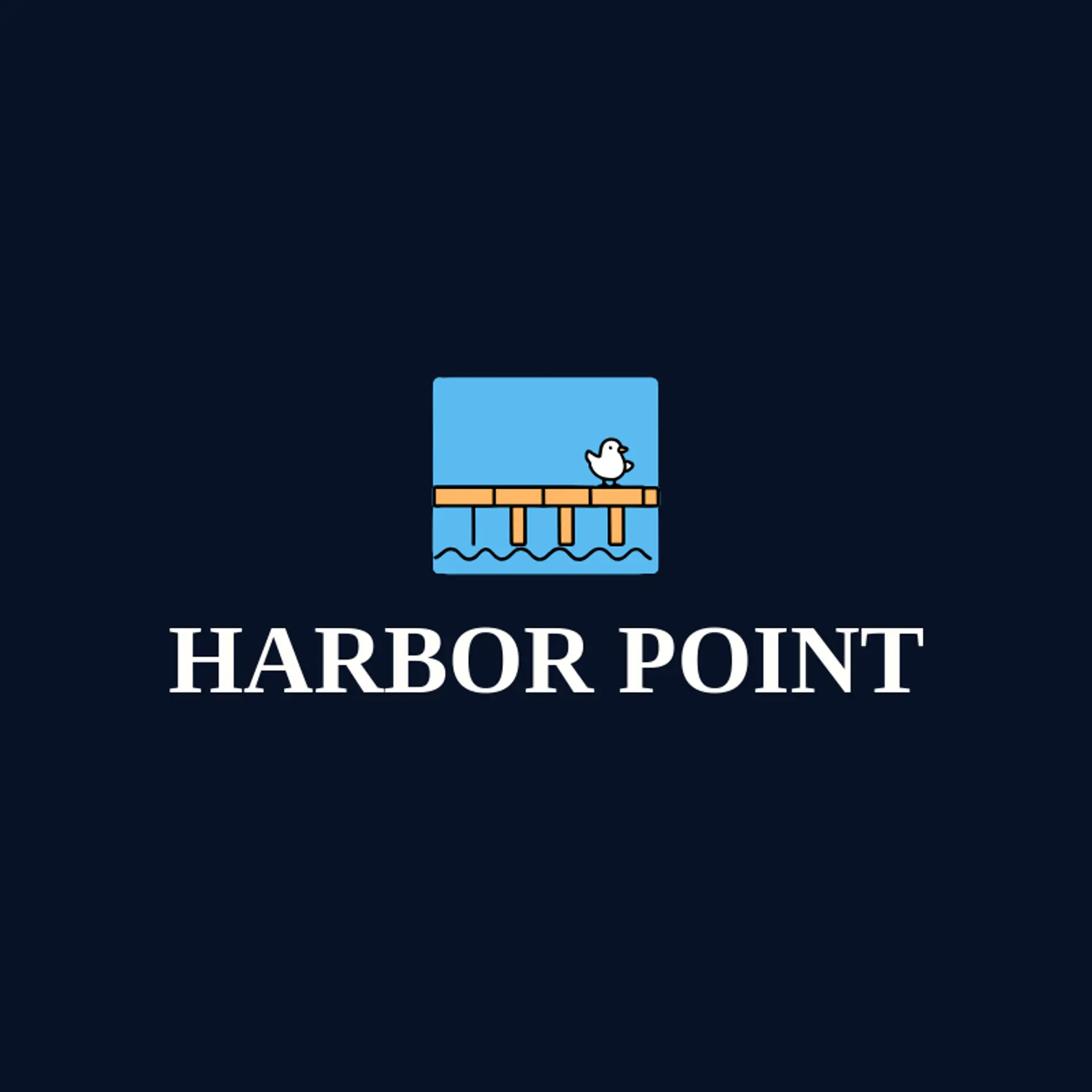 Harbor Point logo for marina