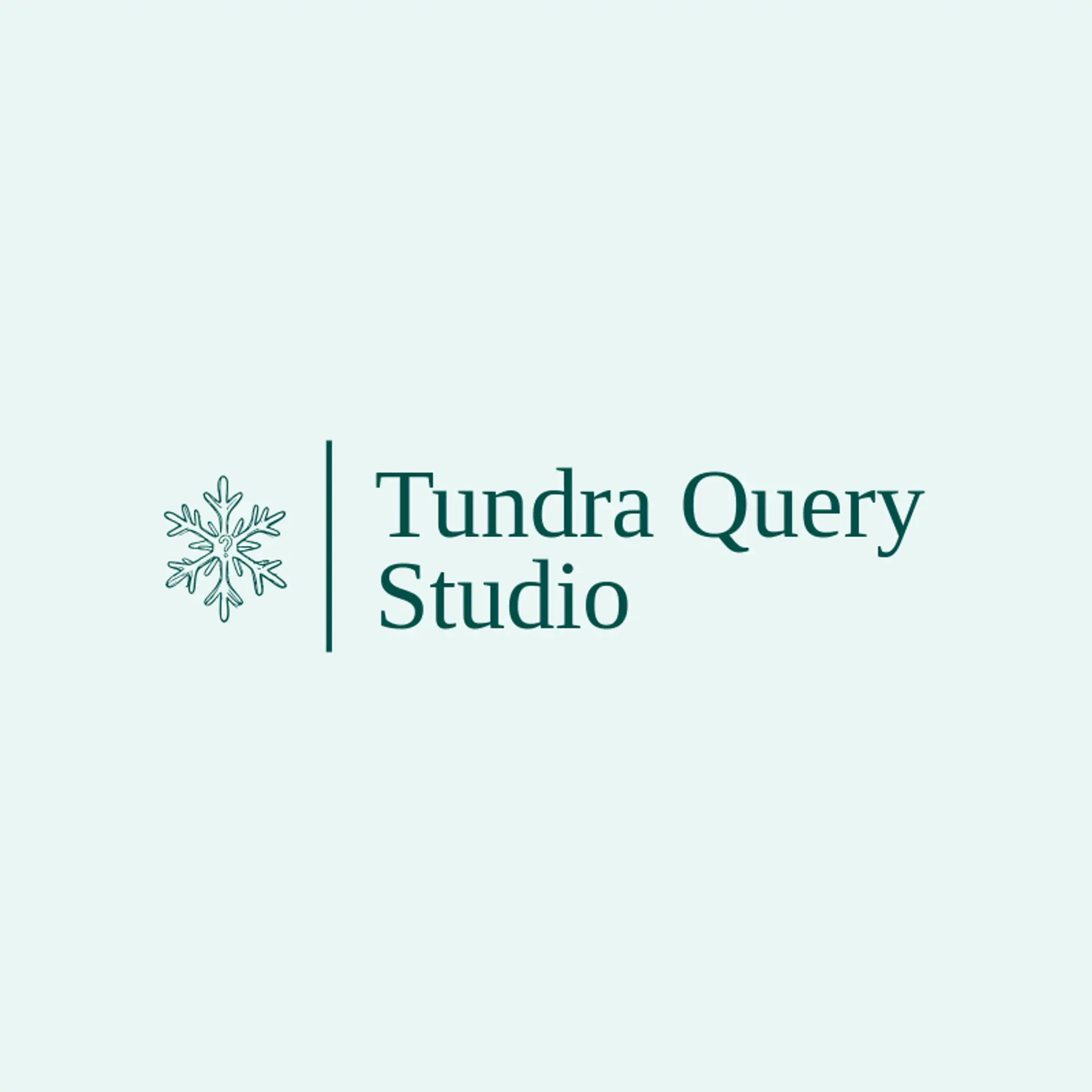 Tundra Query Studio logo for snowflake