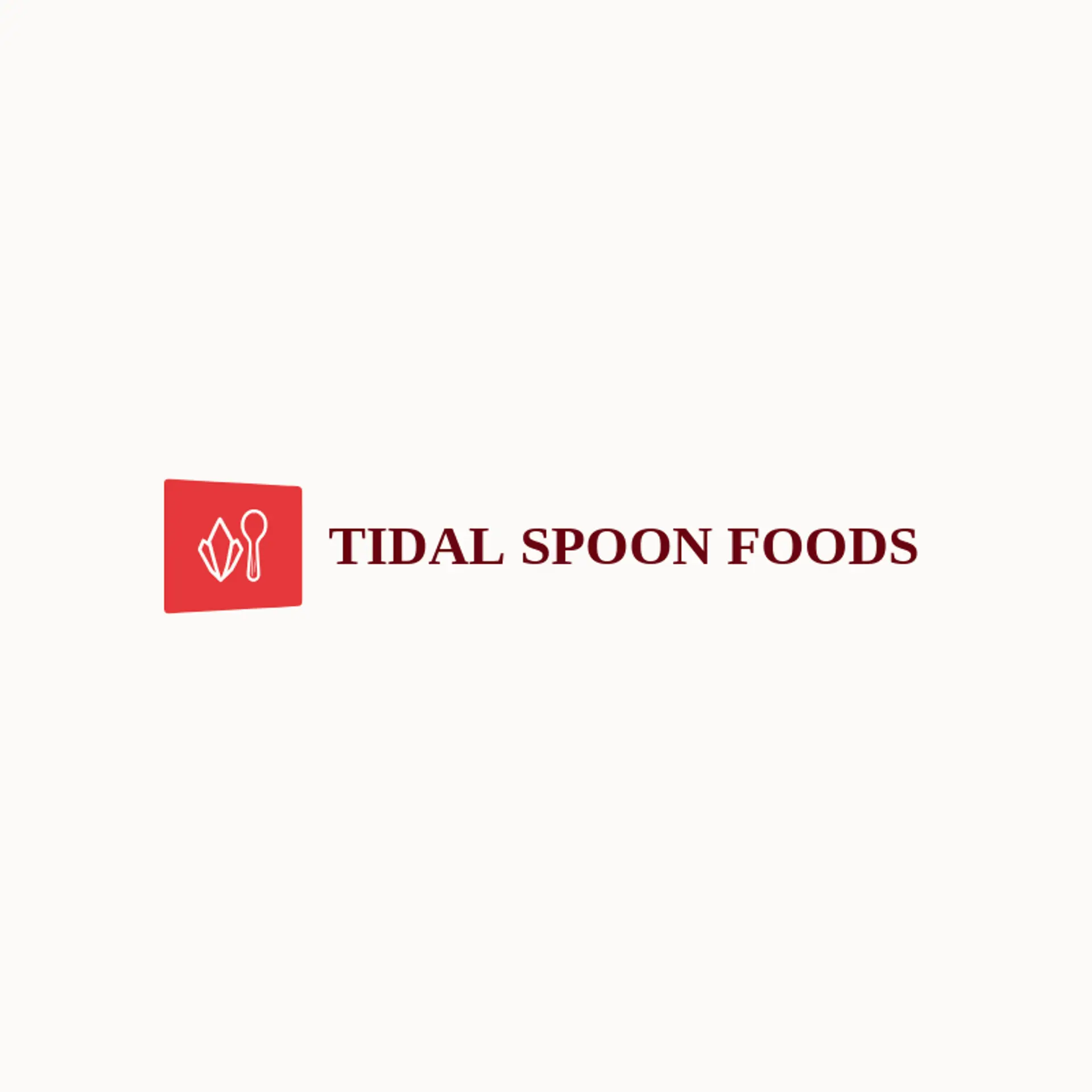 Tidal Spoon Foods logo for salt