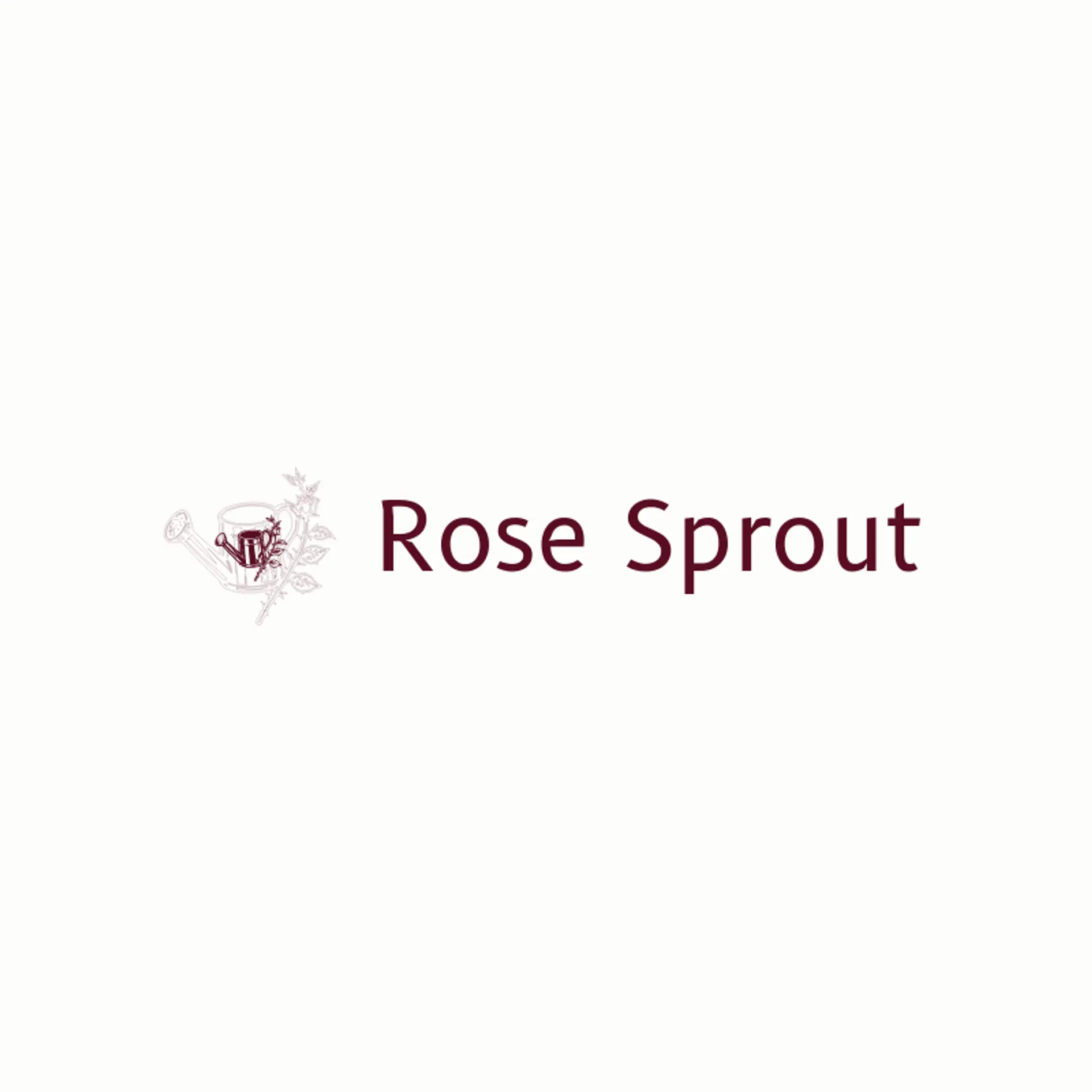 Rose Sprout logo for rose
