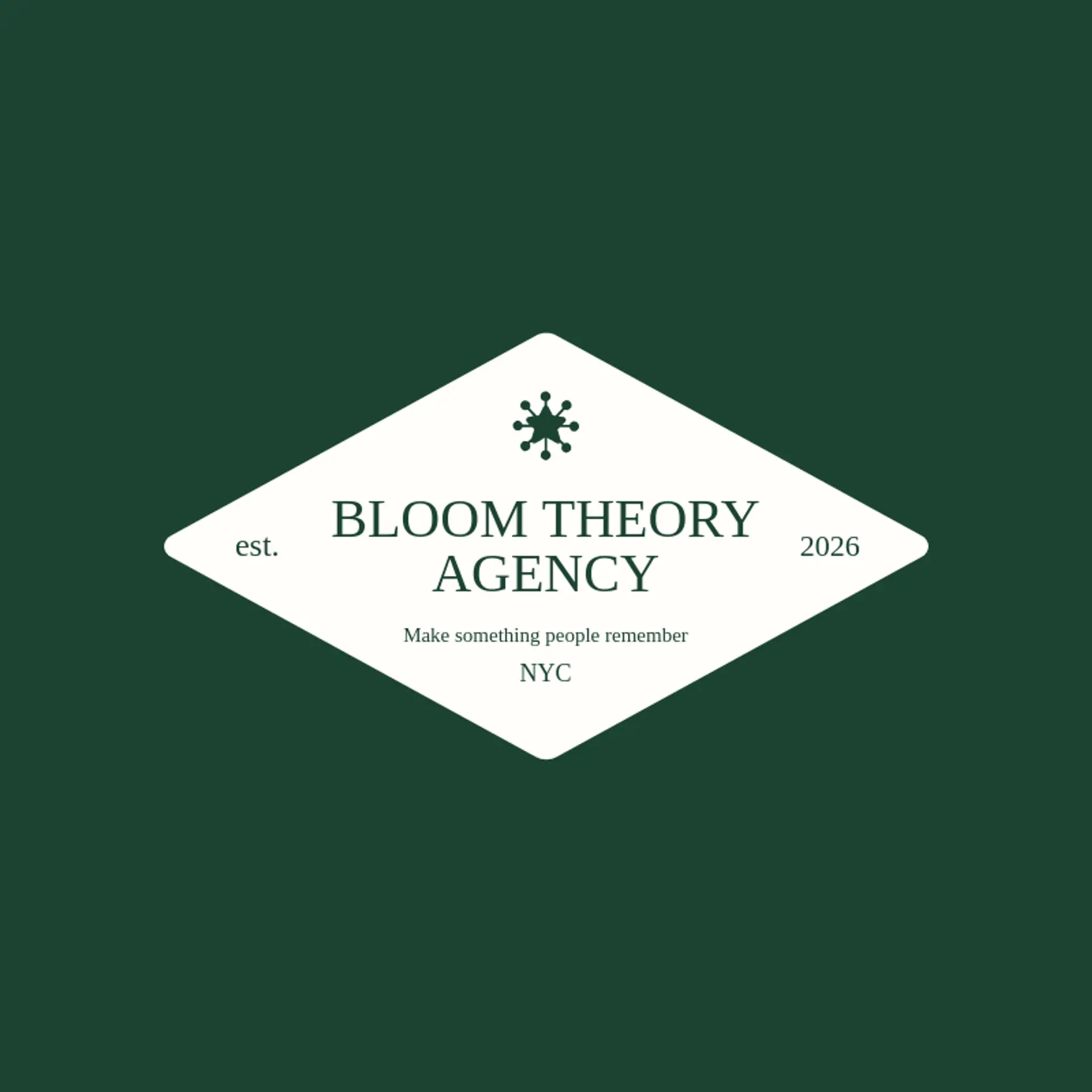 Bloom Theory Agency logo for digital agency