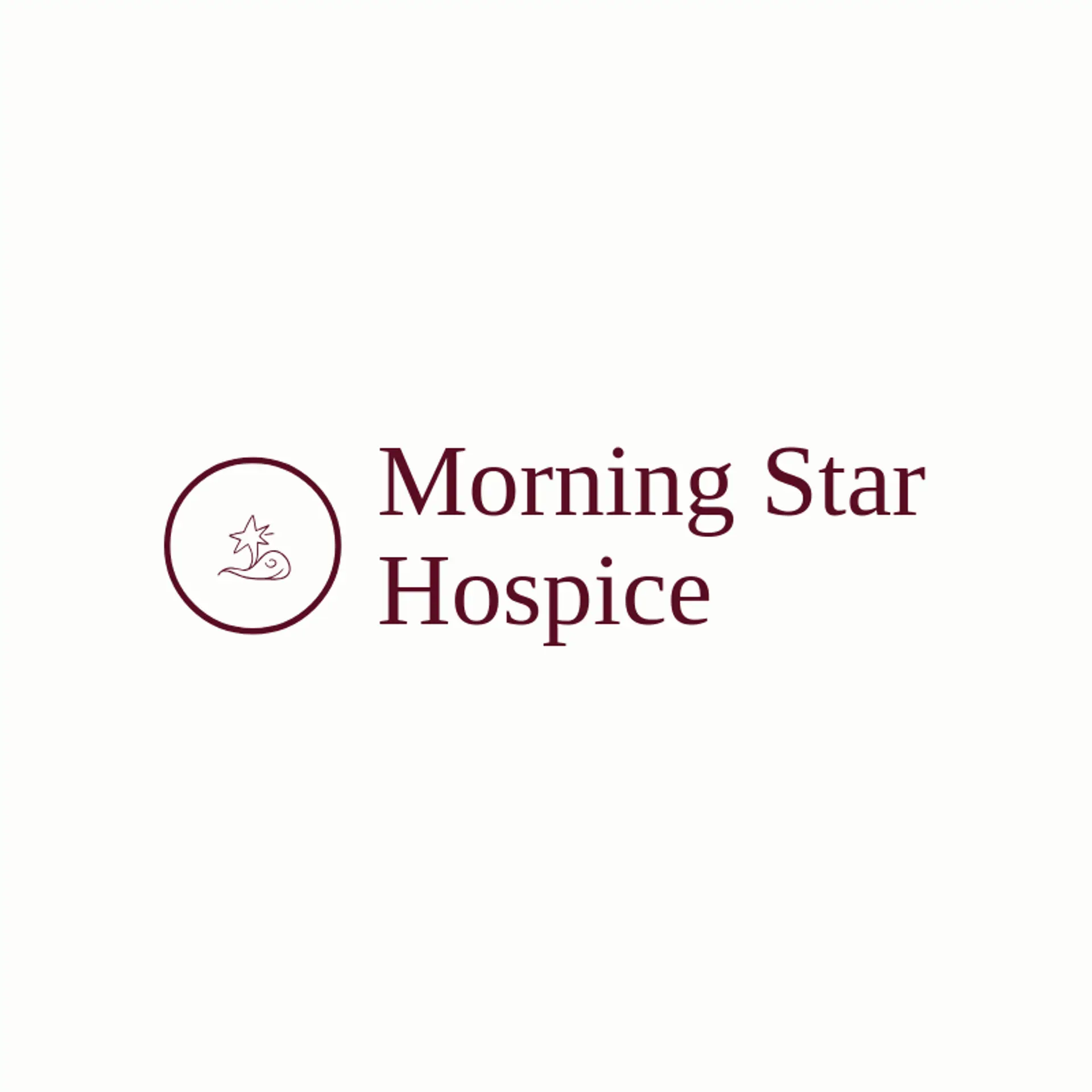 Morning Star Hospice logo for hospice