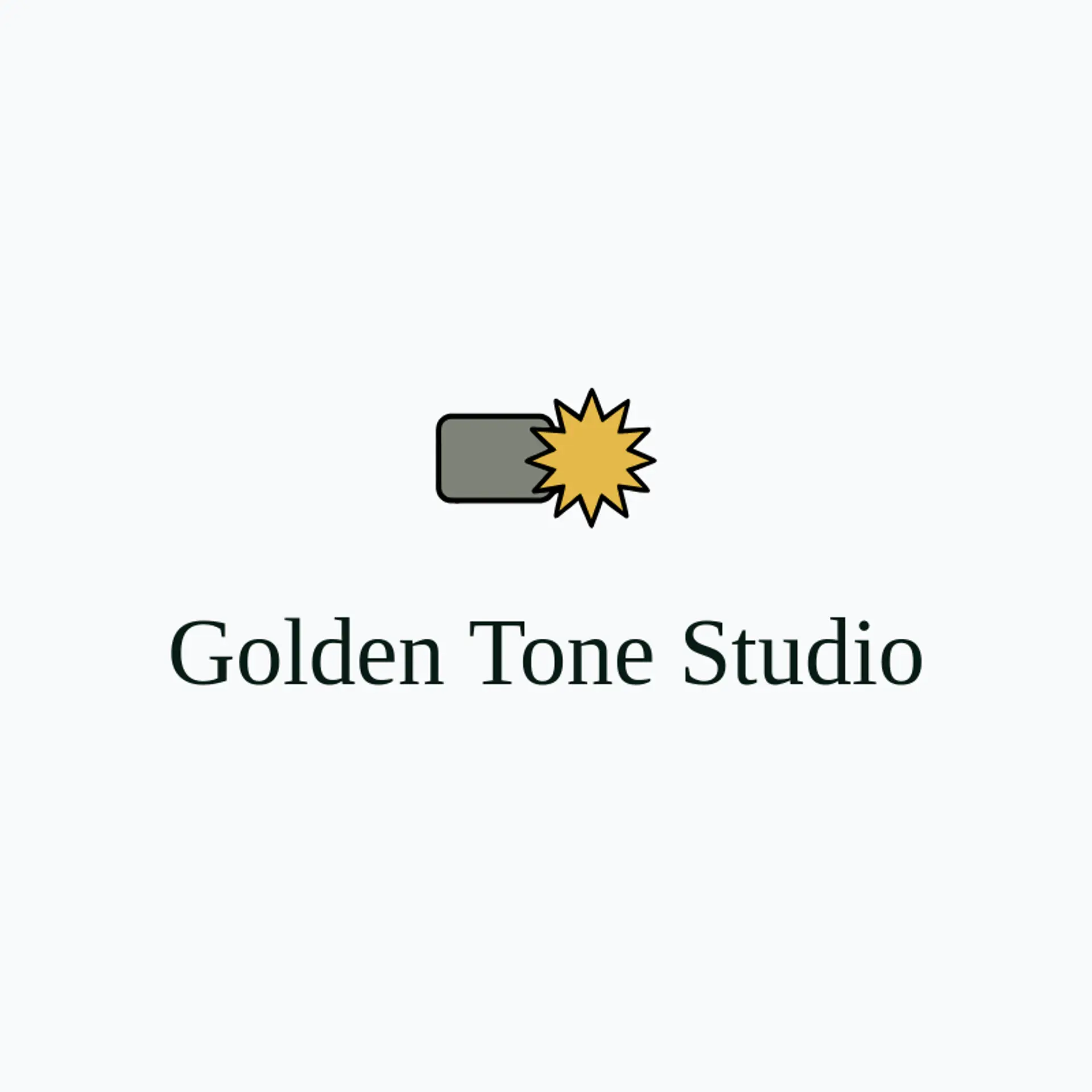 Golden Tone Studio logo for stereo