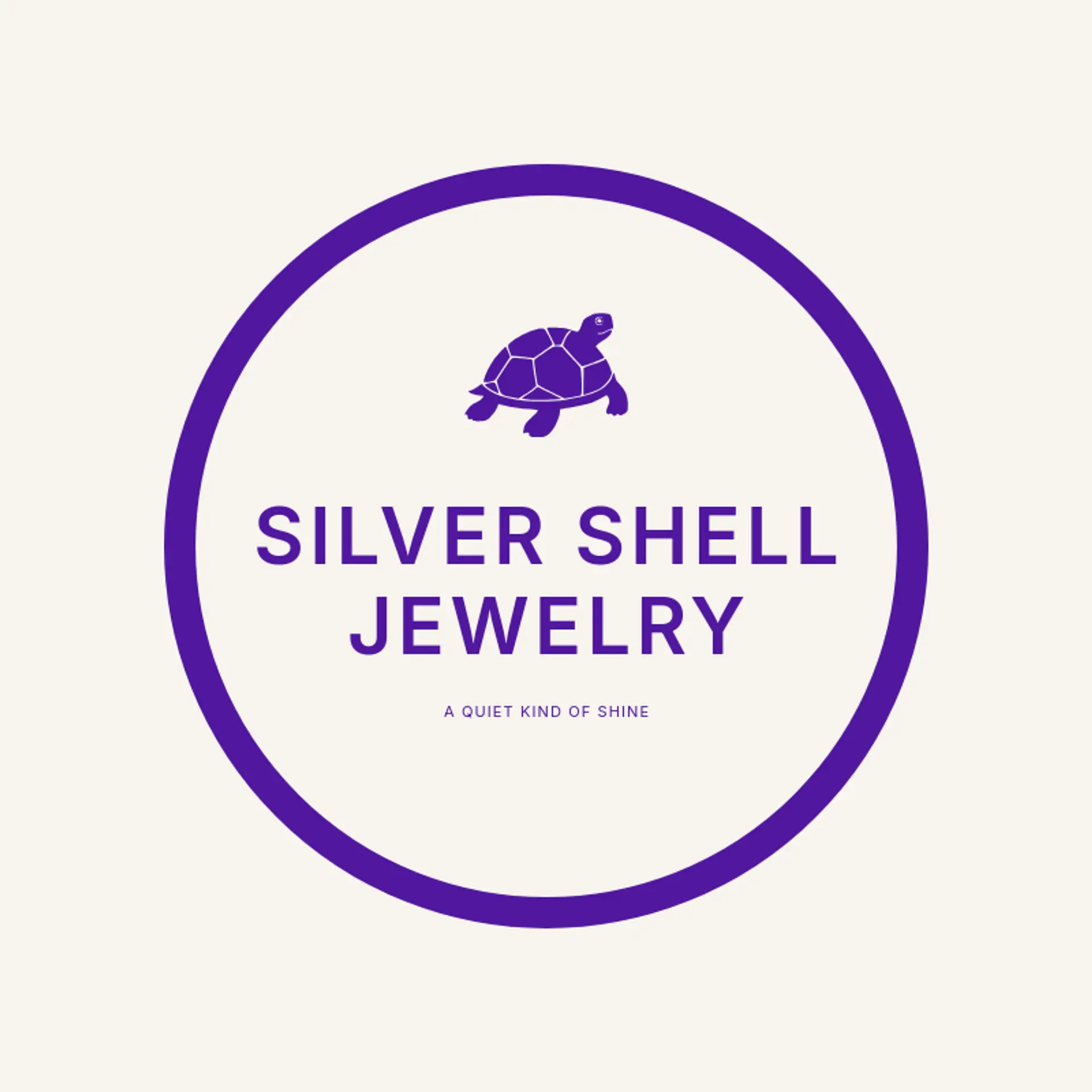 Silver Shell Jewelry logo for turtle
