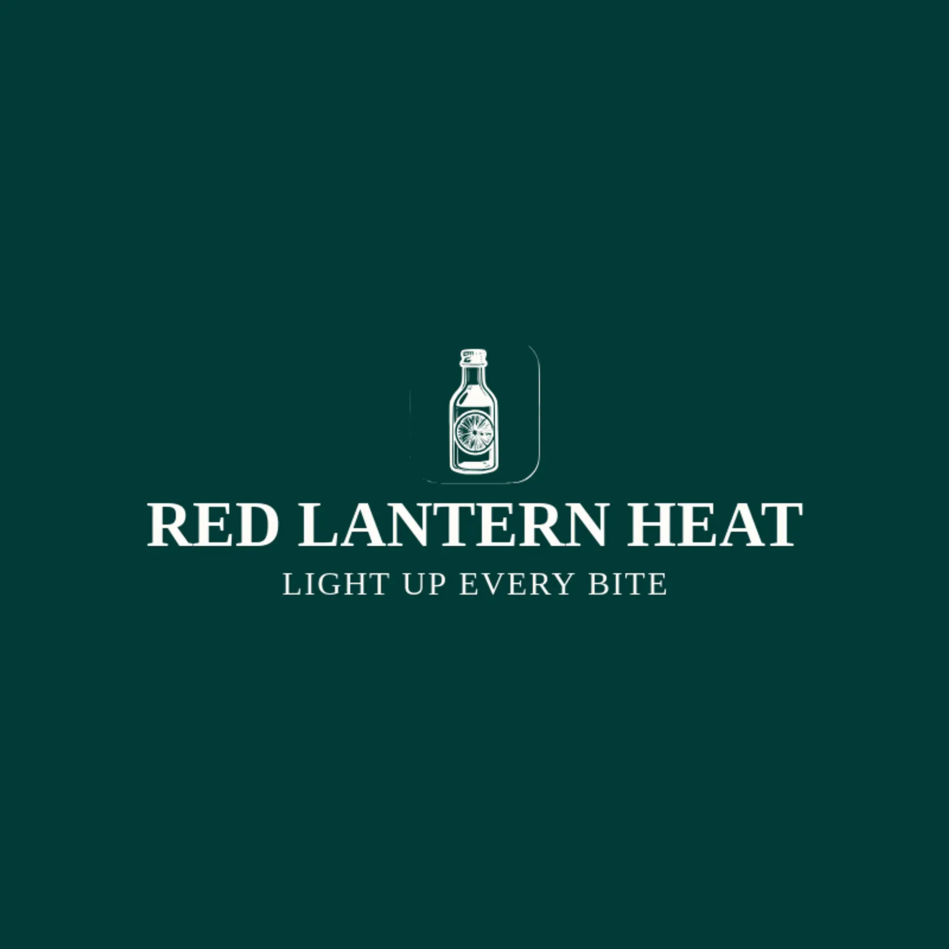 Red Lantern Heat logo for hot sauce