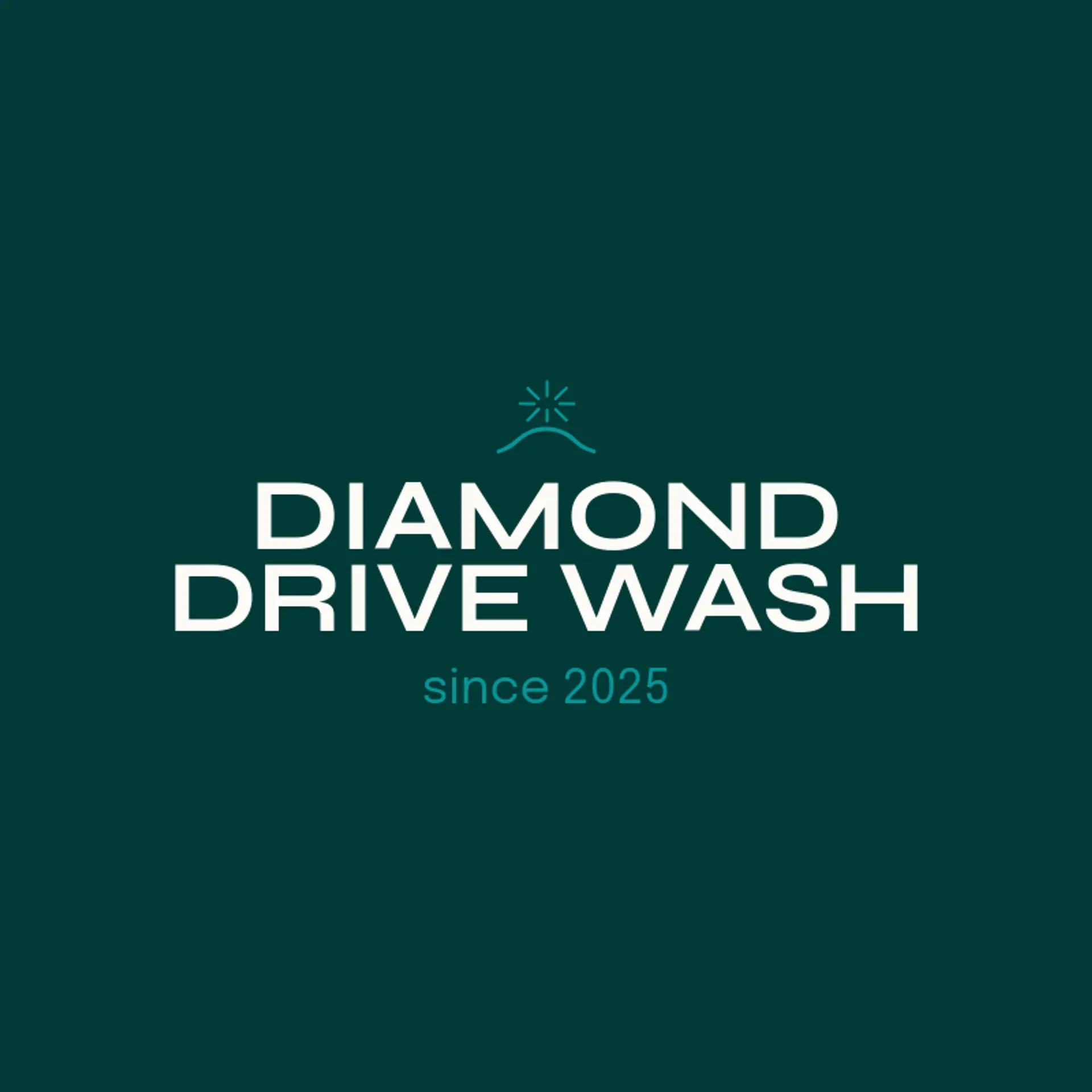 Diamond Drive Wash logo for car wash