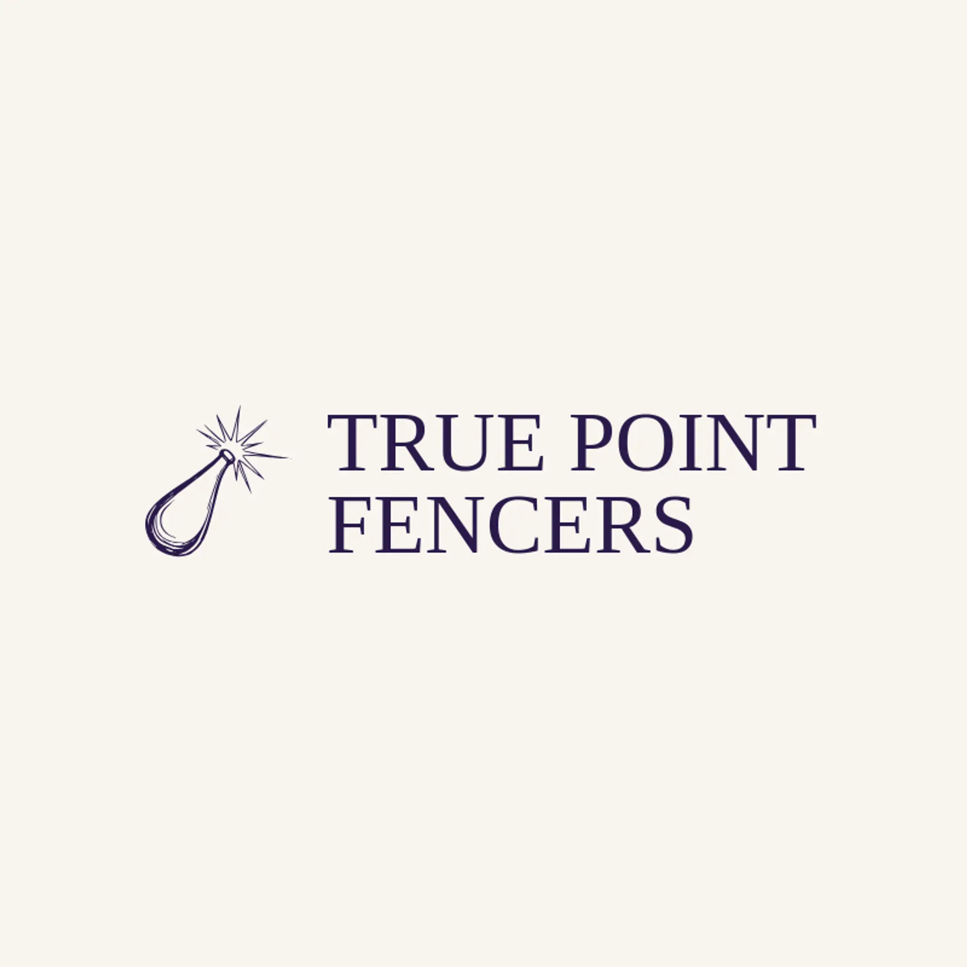 True Point Fencers logo for fencing