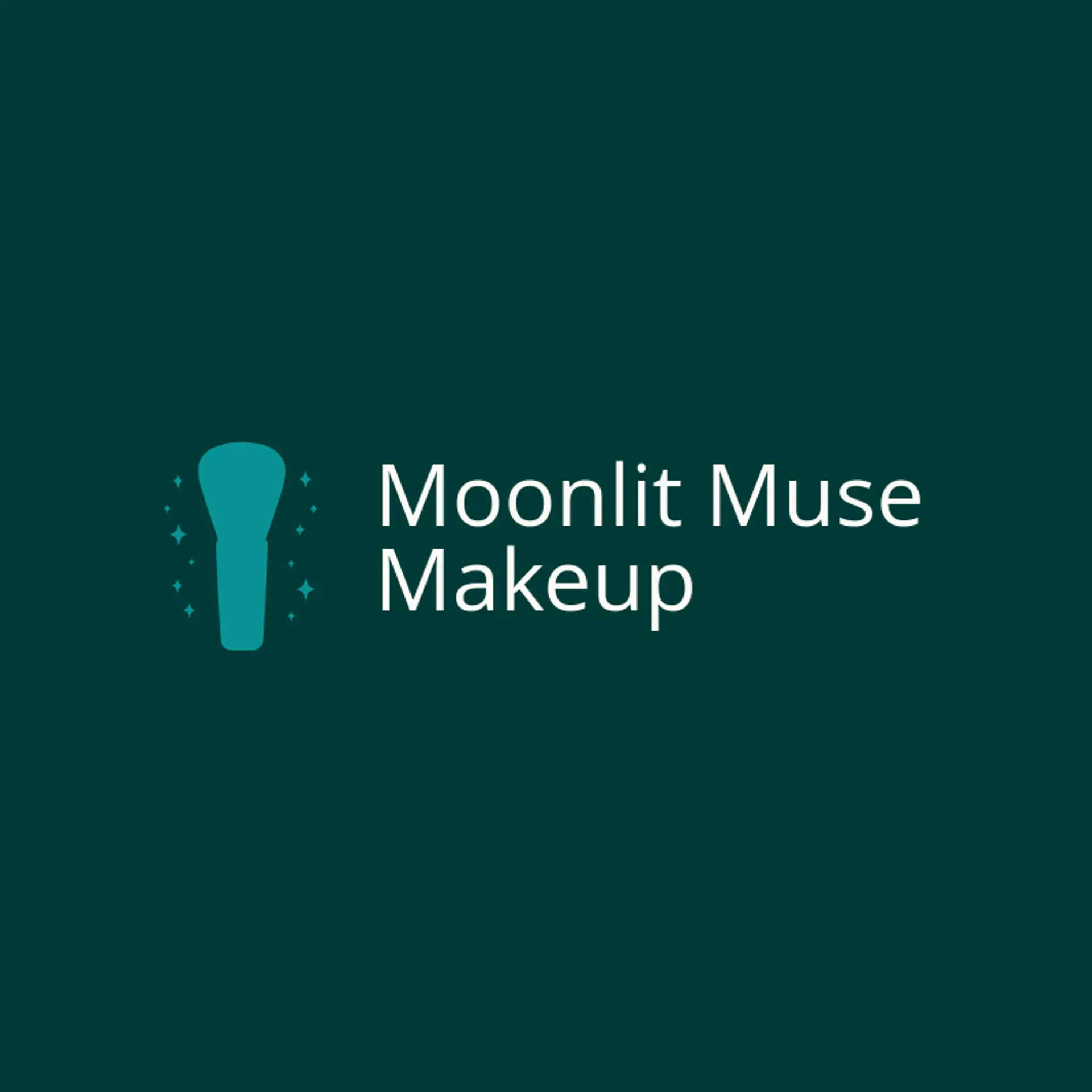 Moonlit Muse Makeup logo for sparkle