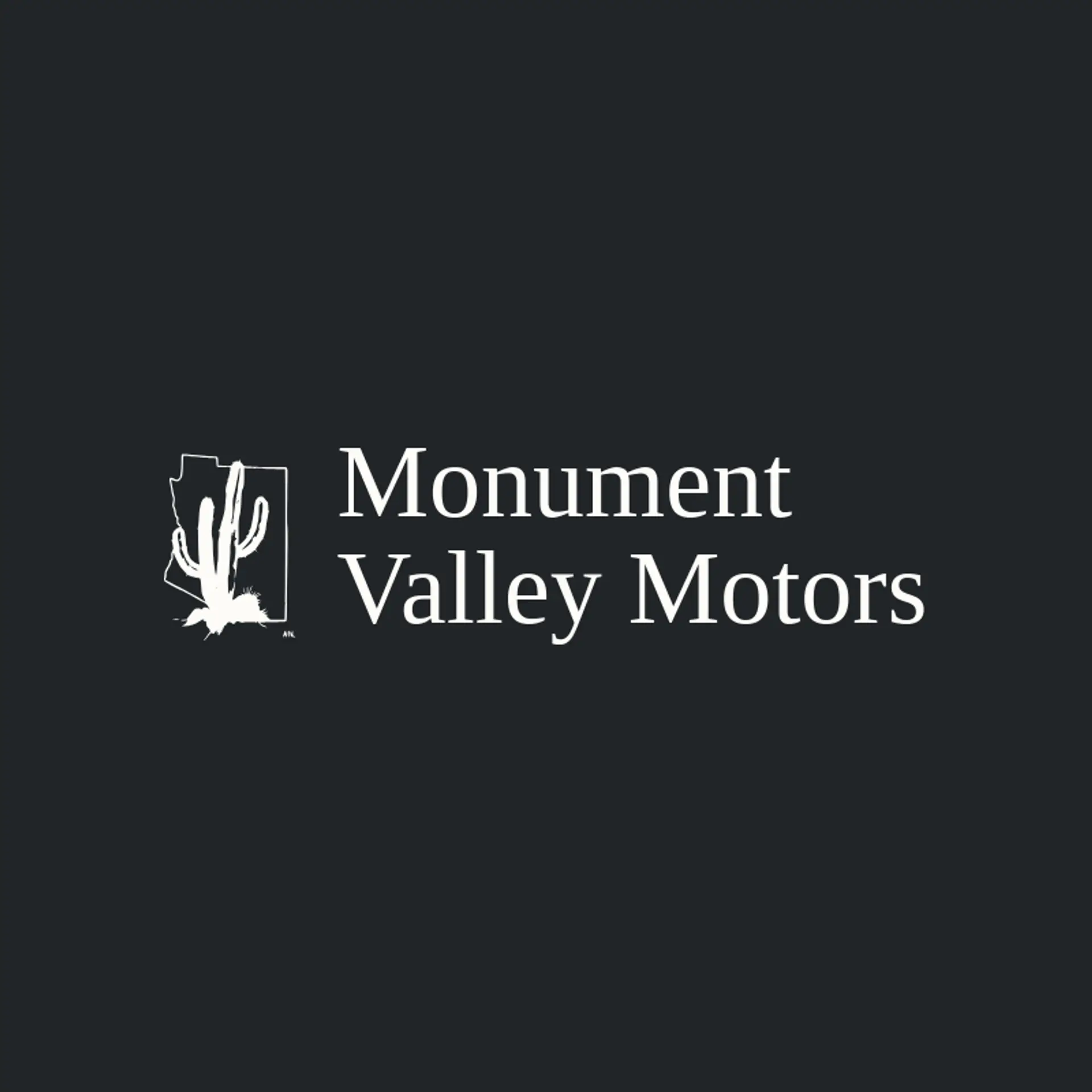Monument Valley Motors logo for arizona