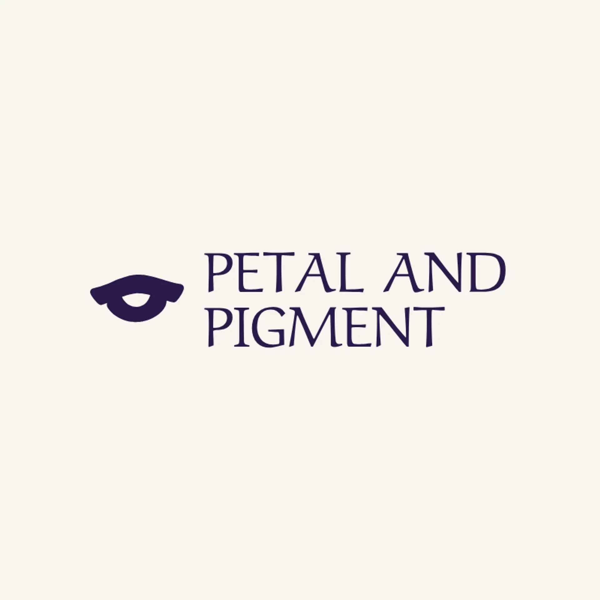 Petal And Pigment logo for makeup