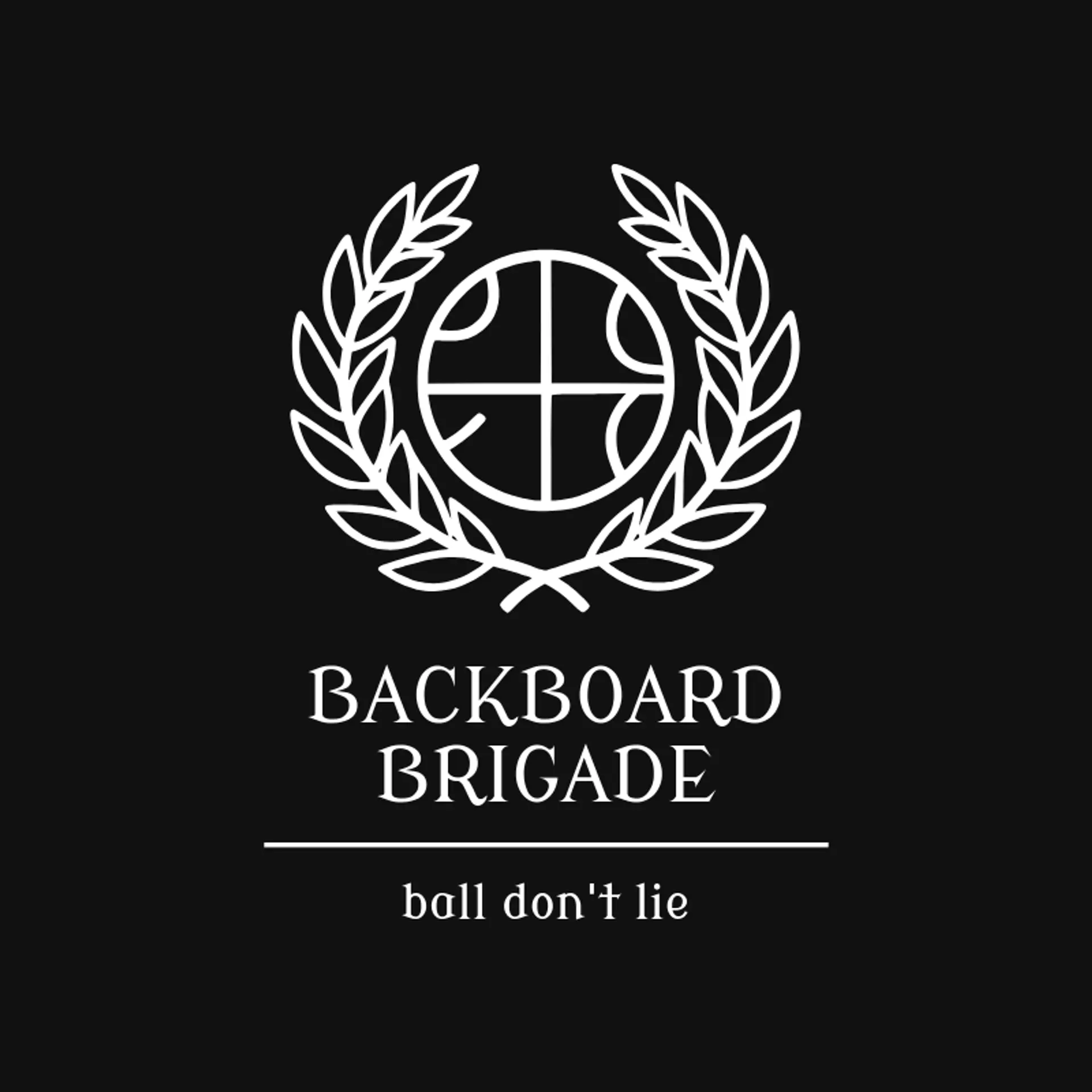 Backboard Brigade logo for basketball