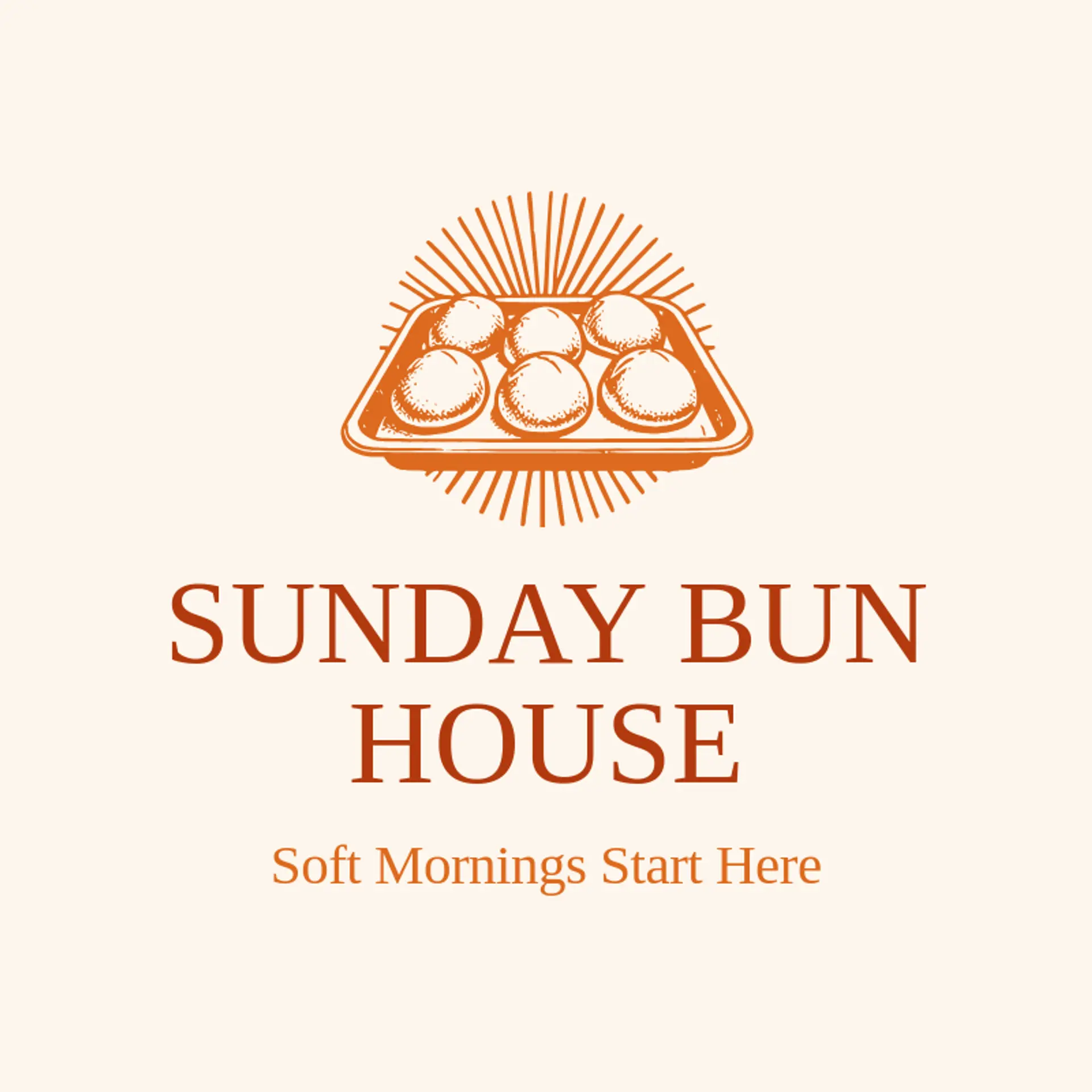 Sunday Bun House logo for baking