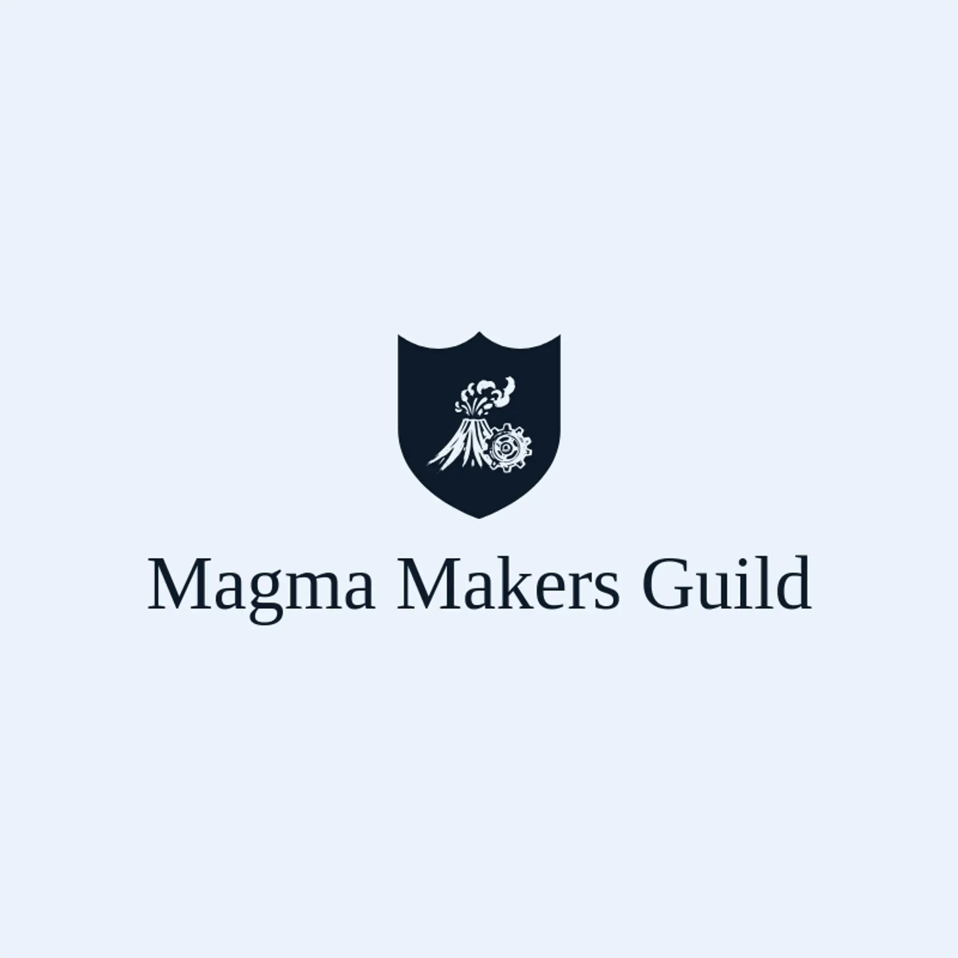 Magma Makers Guild logo for volcano