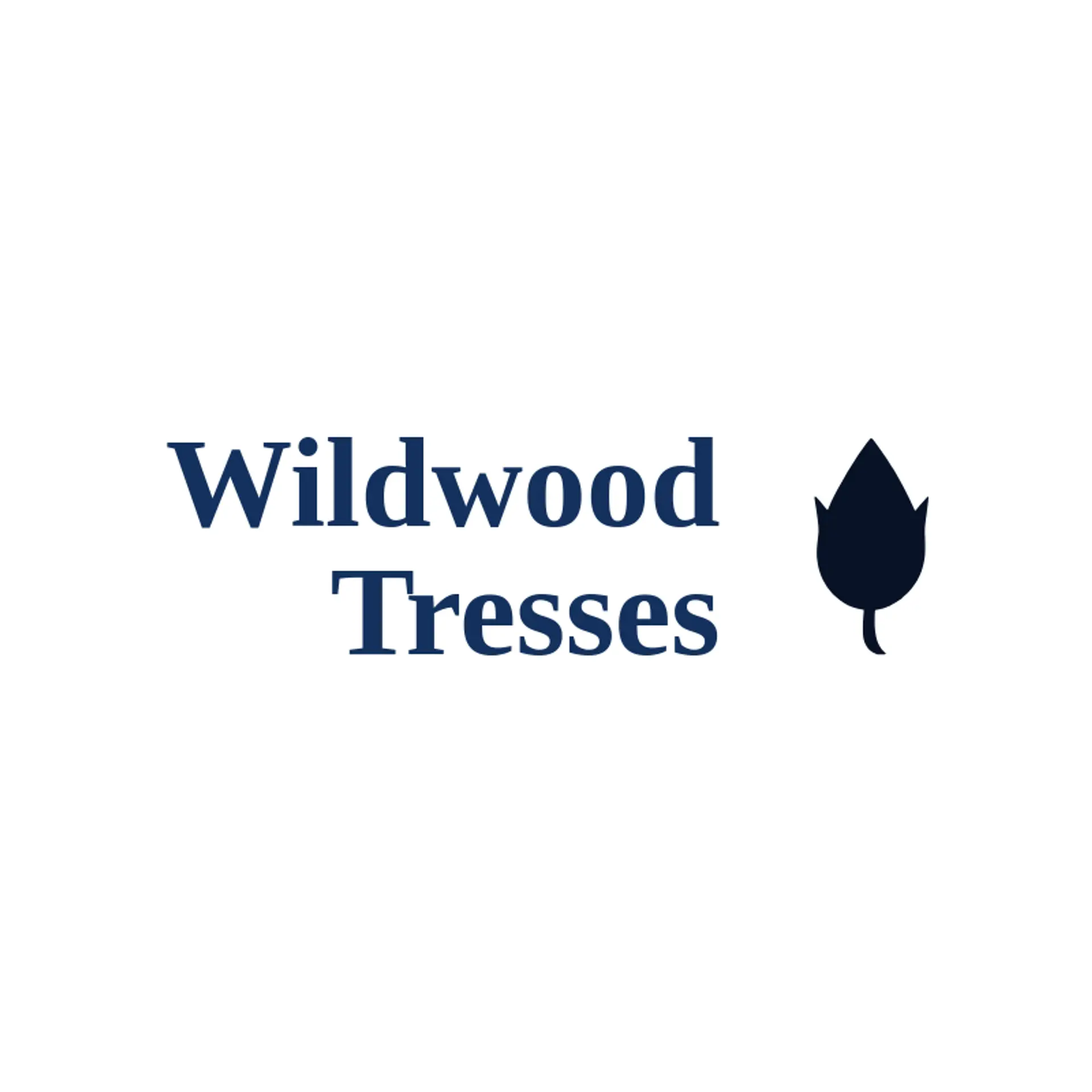 Wildwood Tresses logo for hair