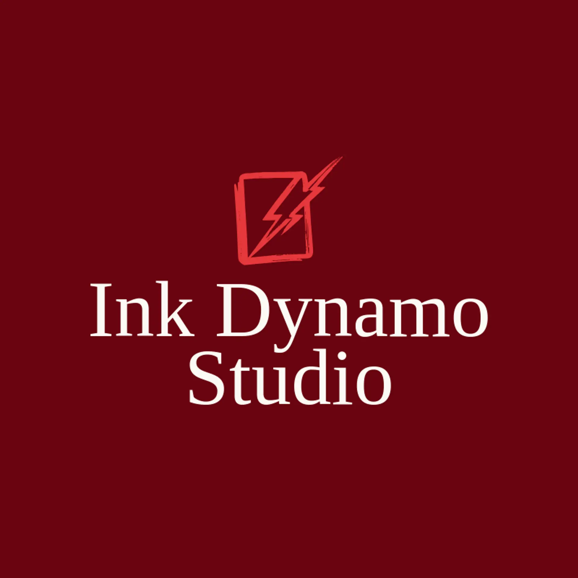 Ink Dynamo Studio logo for comic book