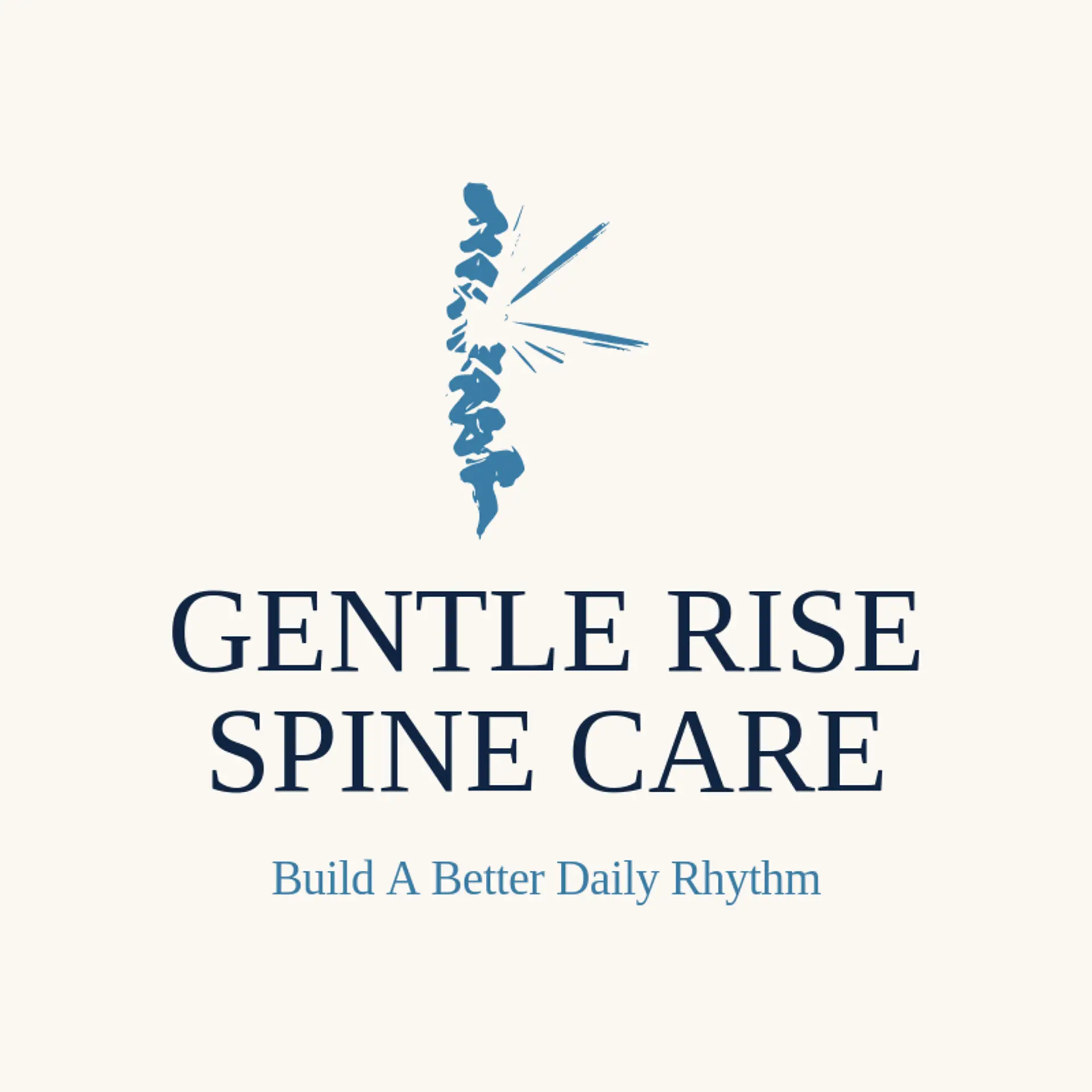 Gentle Rise Spine Care logo for chiropractic