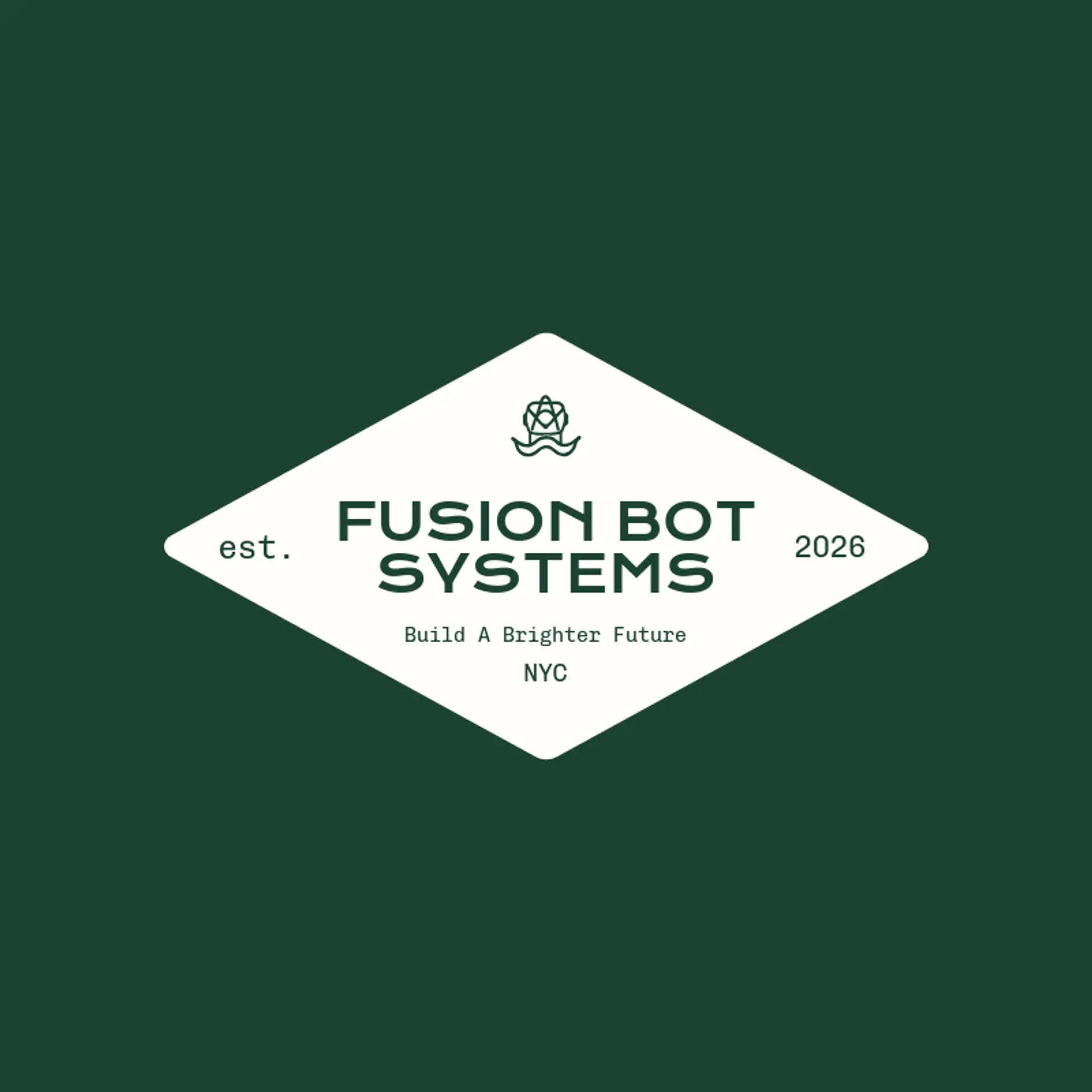 Fusion Bot Systems logo for robot