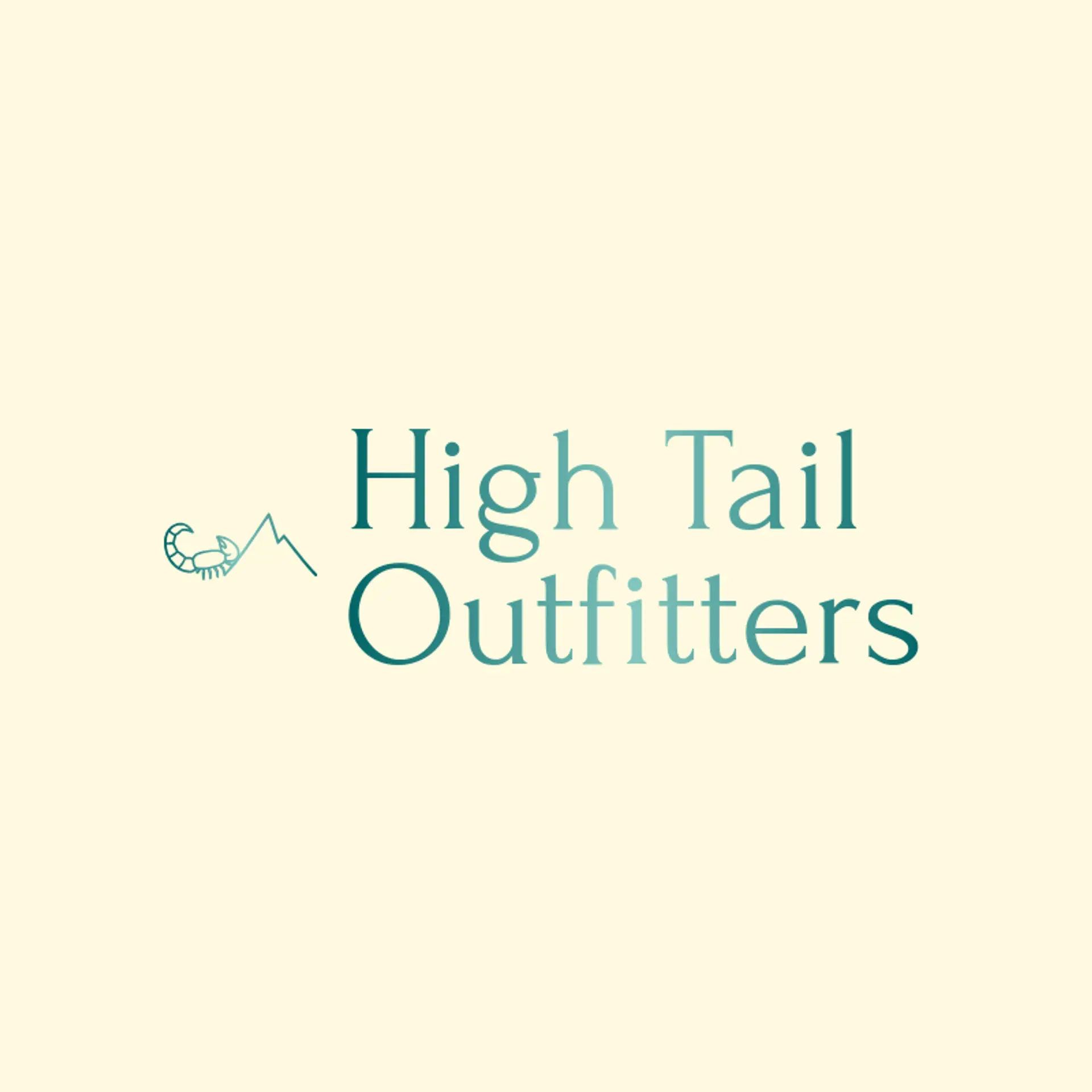 High Tail Outfitters logo for scorpion