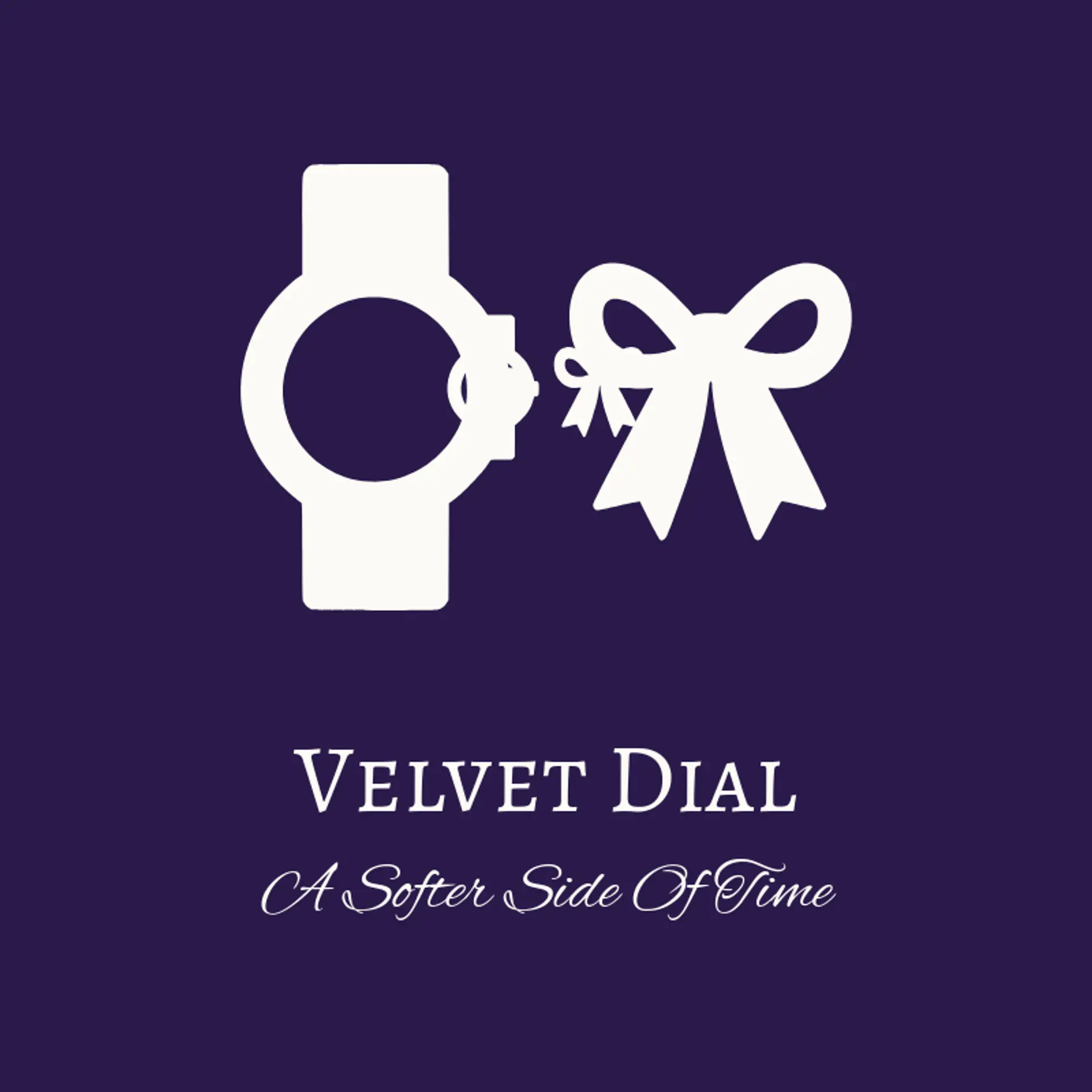 Velvet Dial logo for watch
