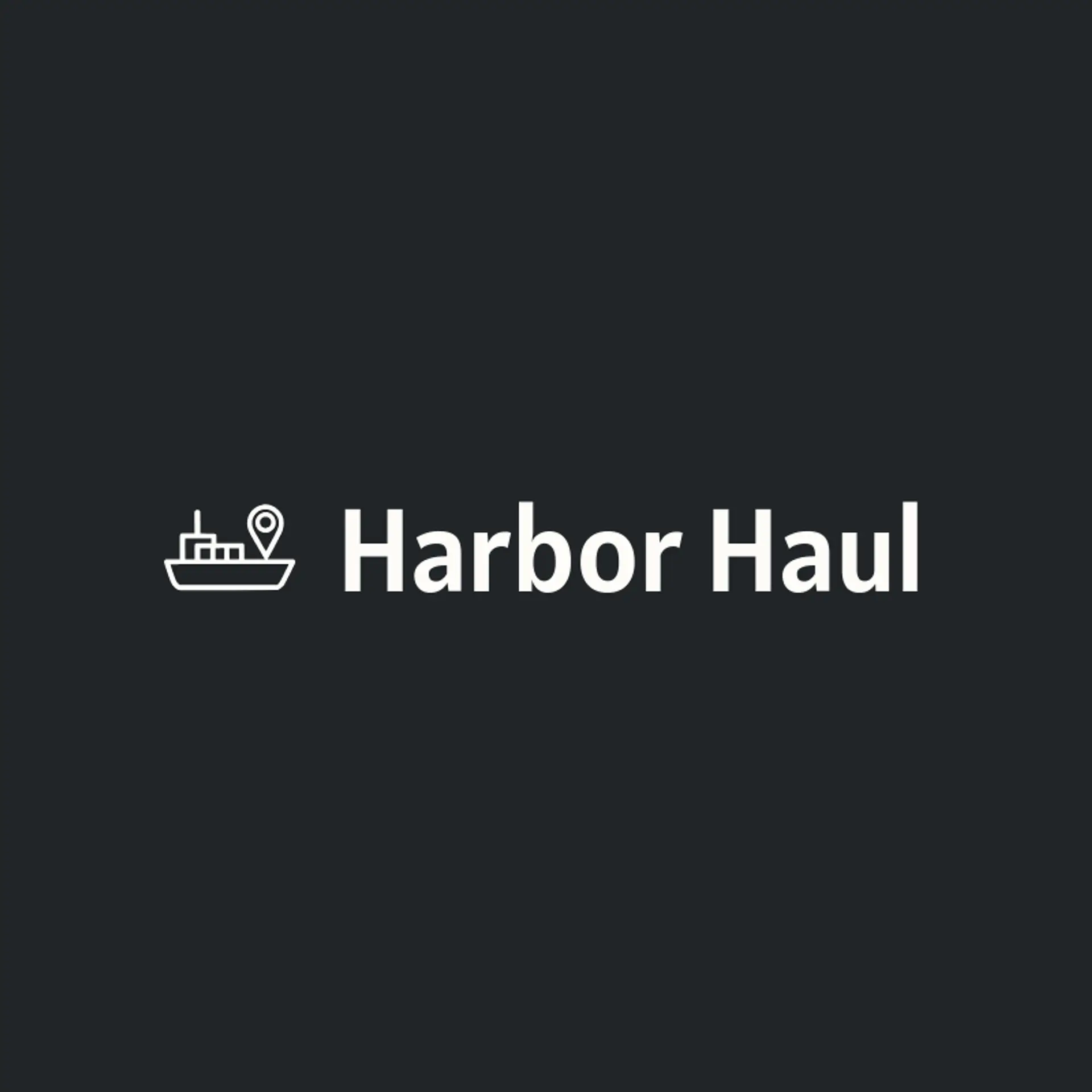 Harbor Haul logo for dispatcher