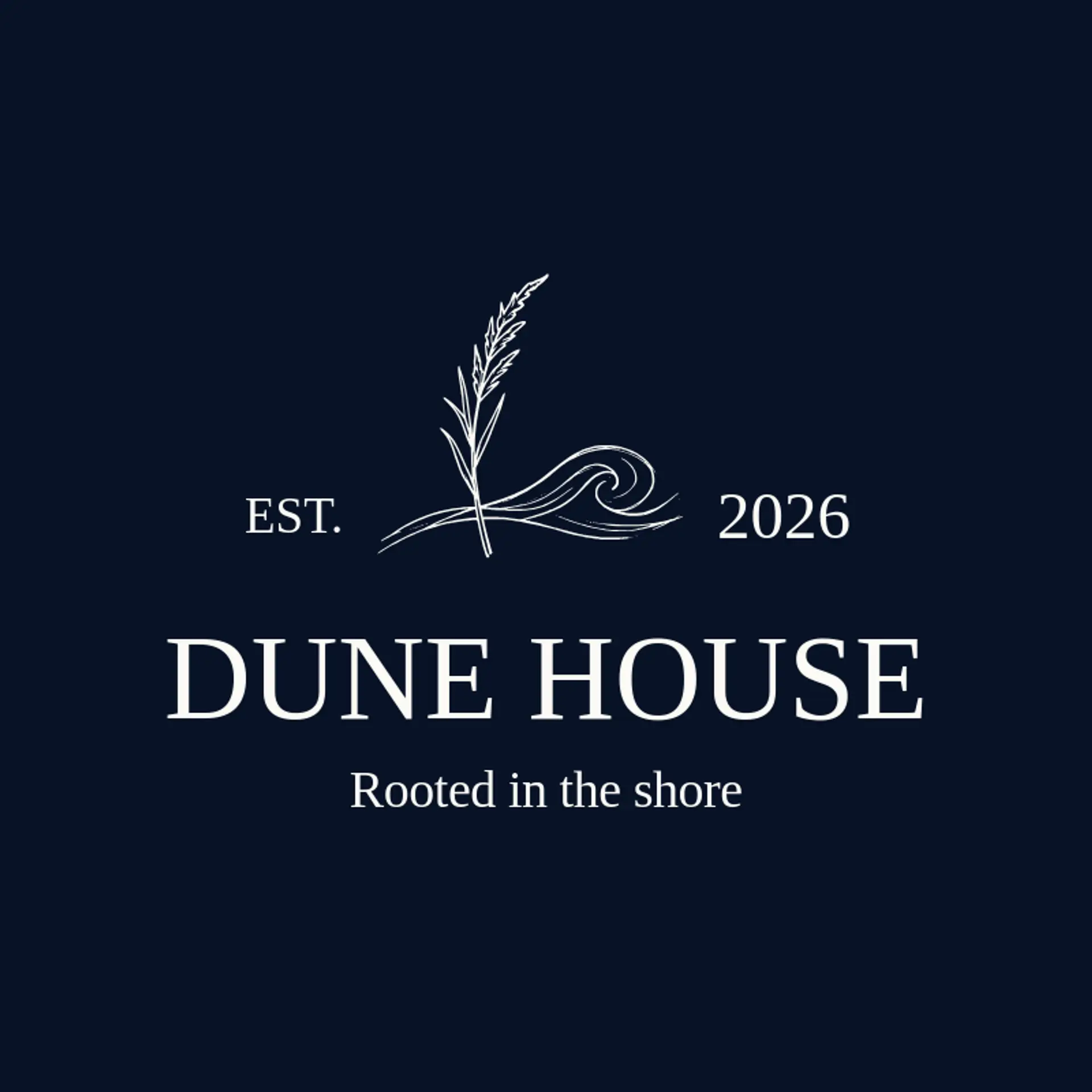 Dune House logo for beach