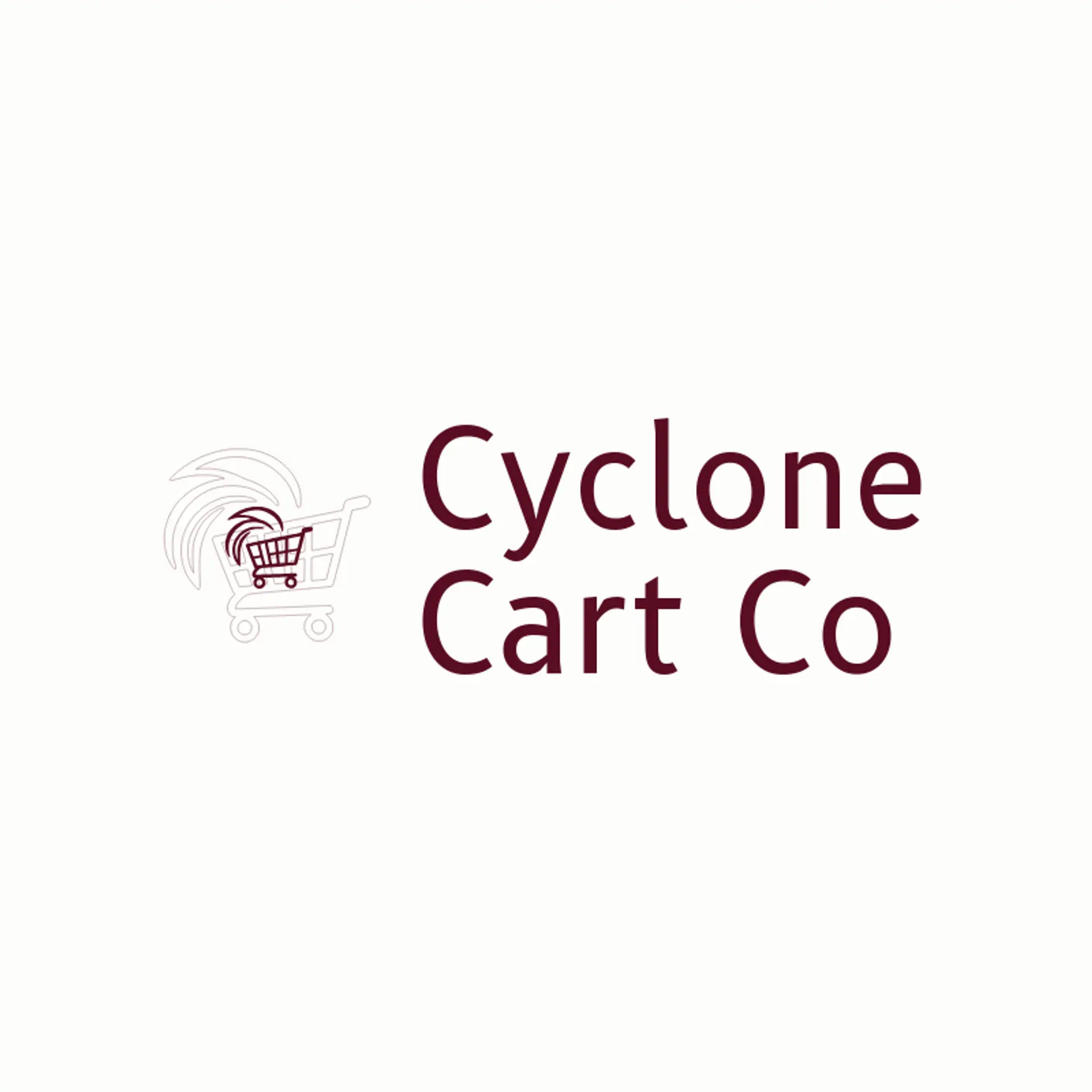 Cyclone Cart Co logo for cyclone