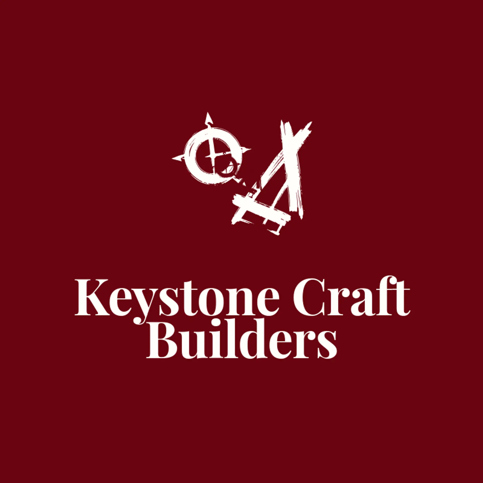 Keystone Craft Builders logo for construction company