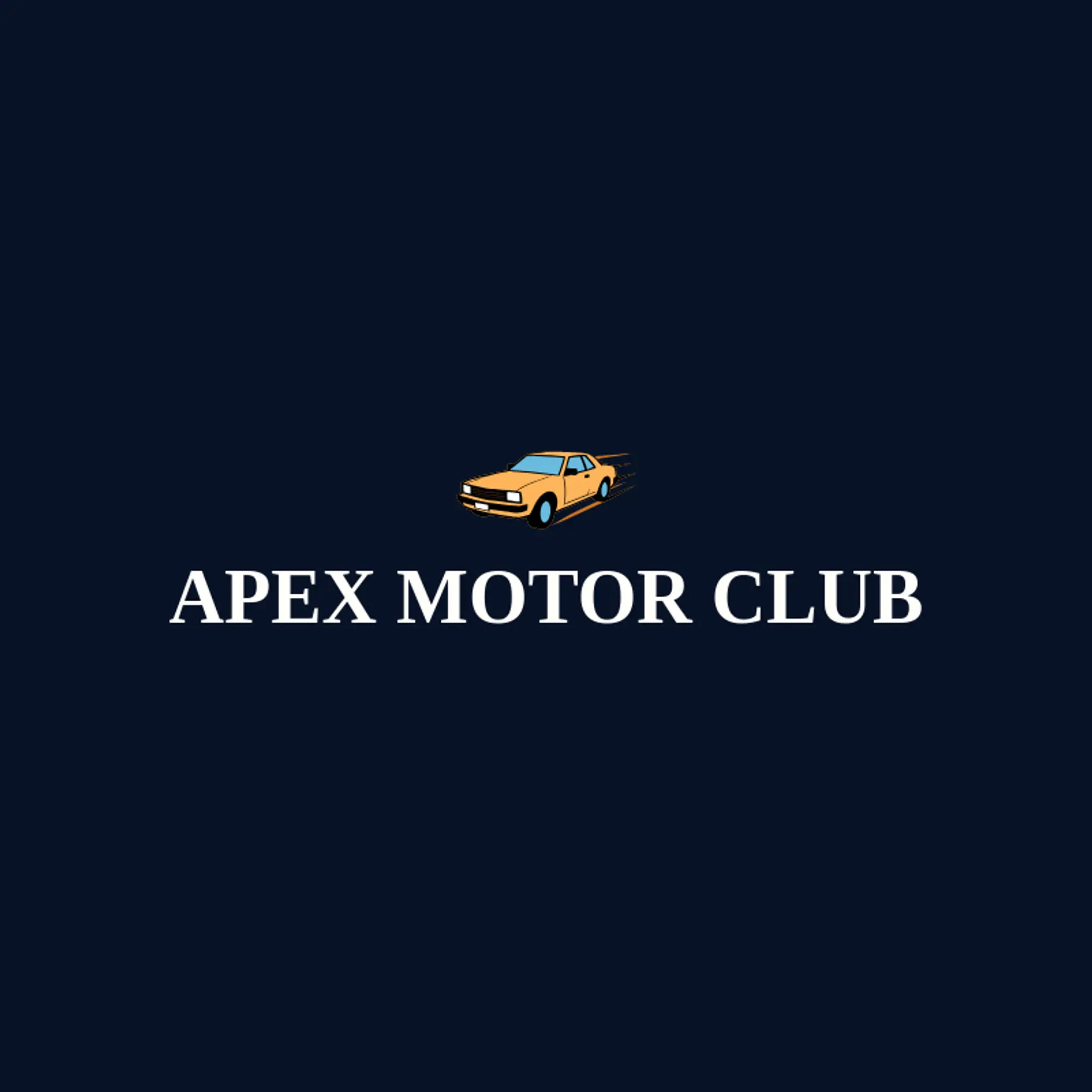 Apex Motor Club logo for automobile