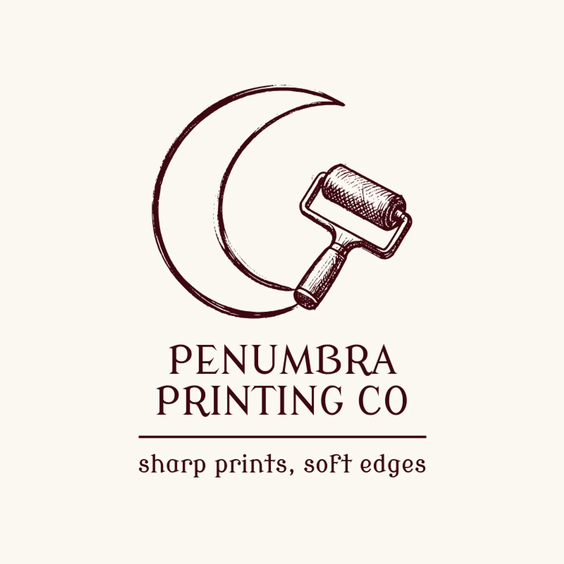 Penumbra Printing Co logo for eclipse