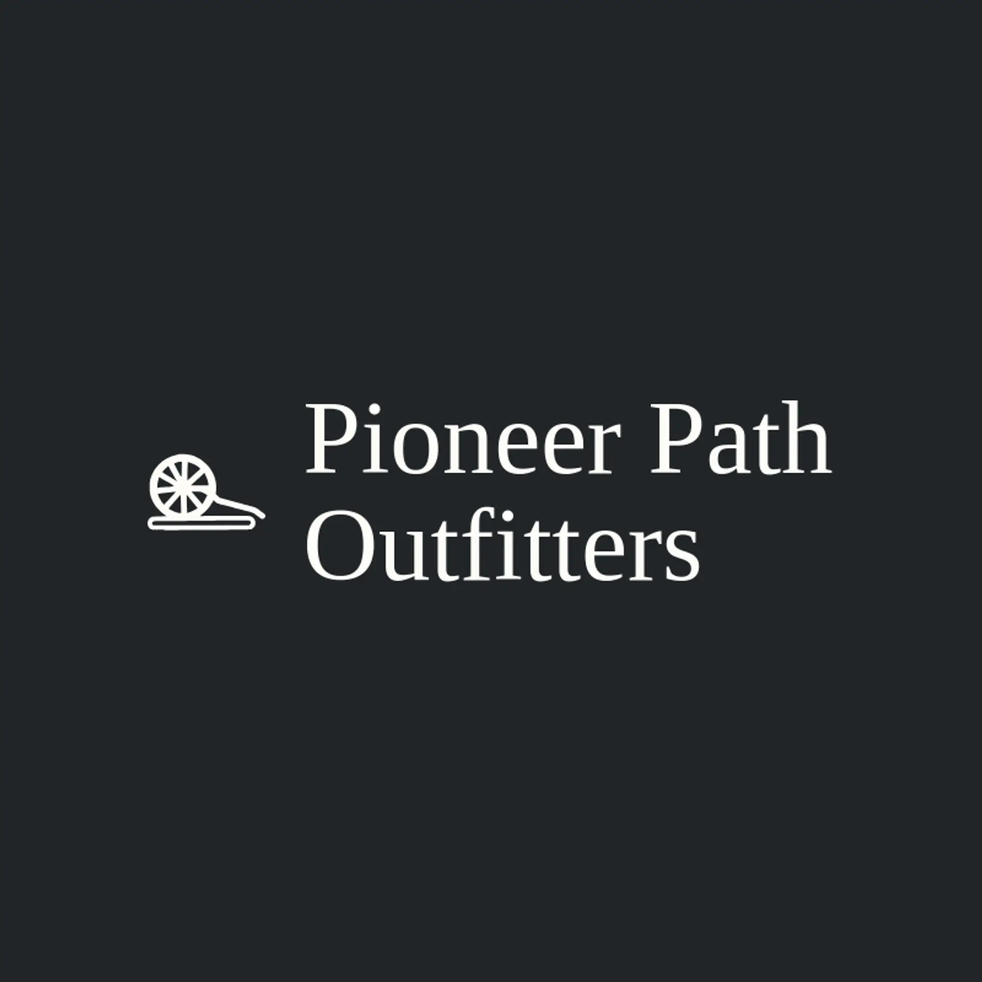 Pioneer Path Outfitters logo for trail