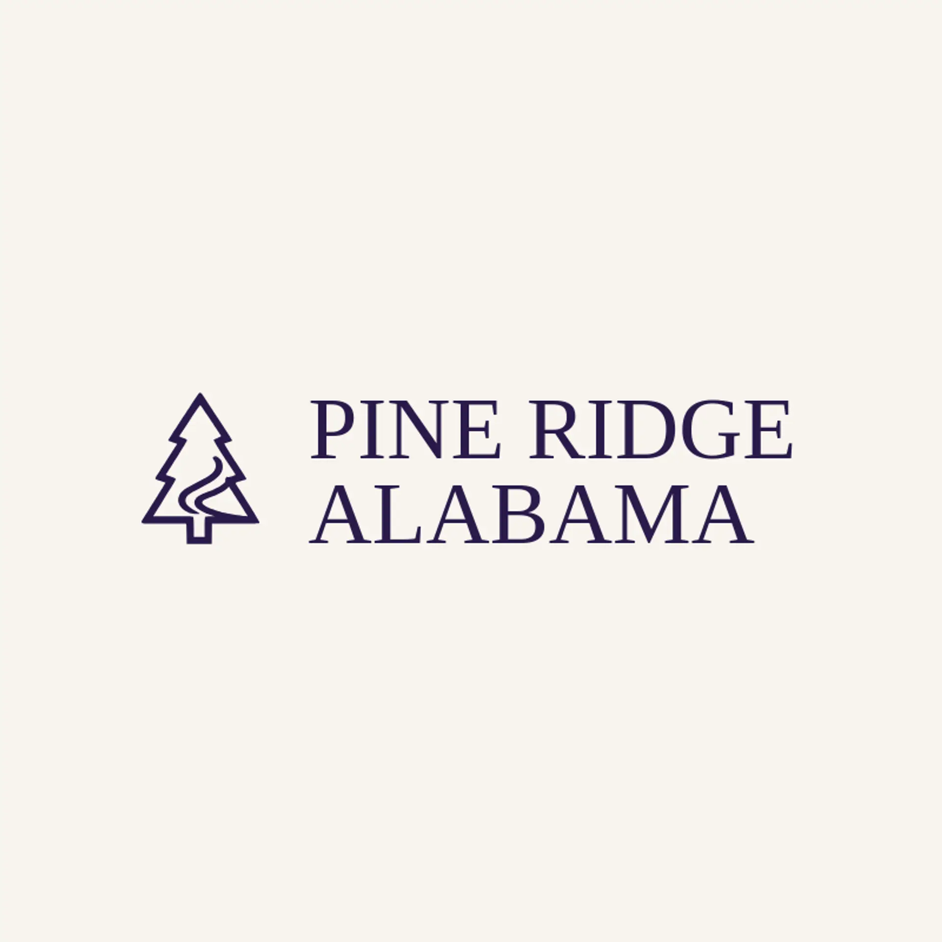 Pine Ridge Alabama logo for alabama