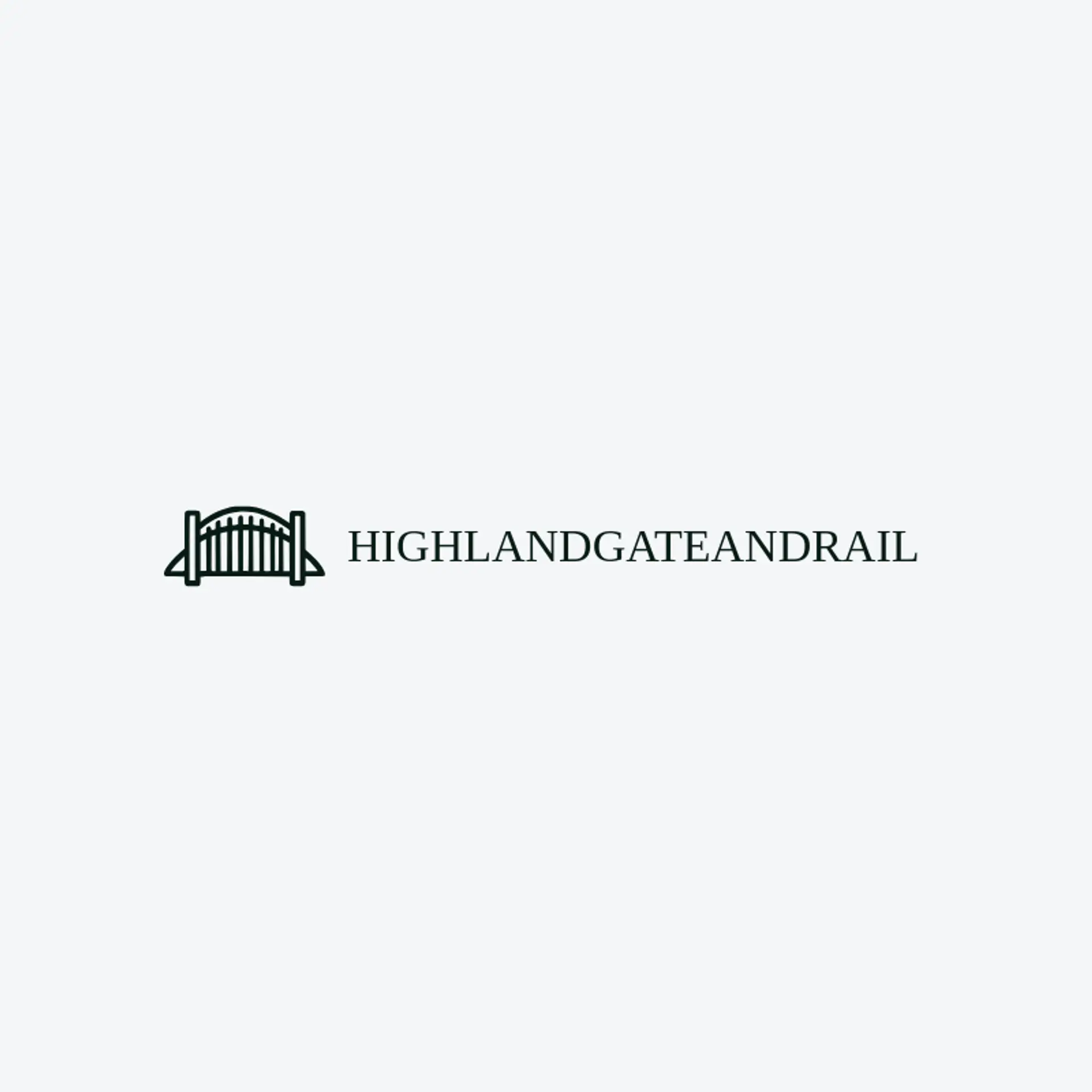 Highland Gate and Rail logo for gate