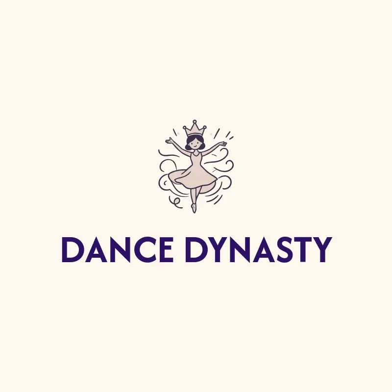 The stage name Dance Dynasty as a branded logo with a color icon