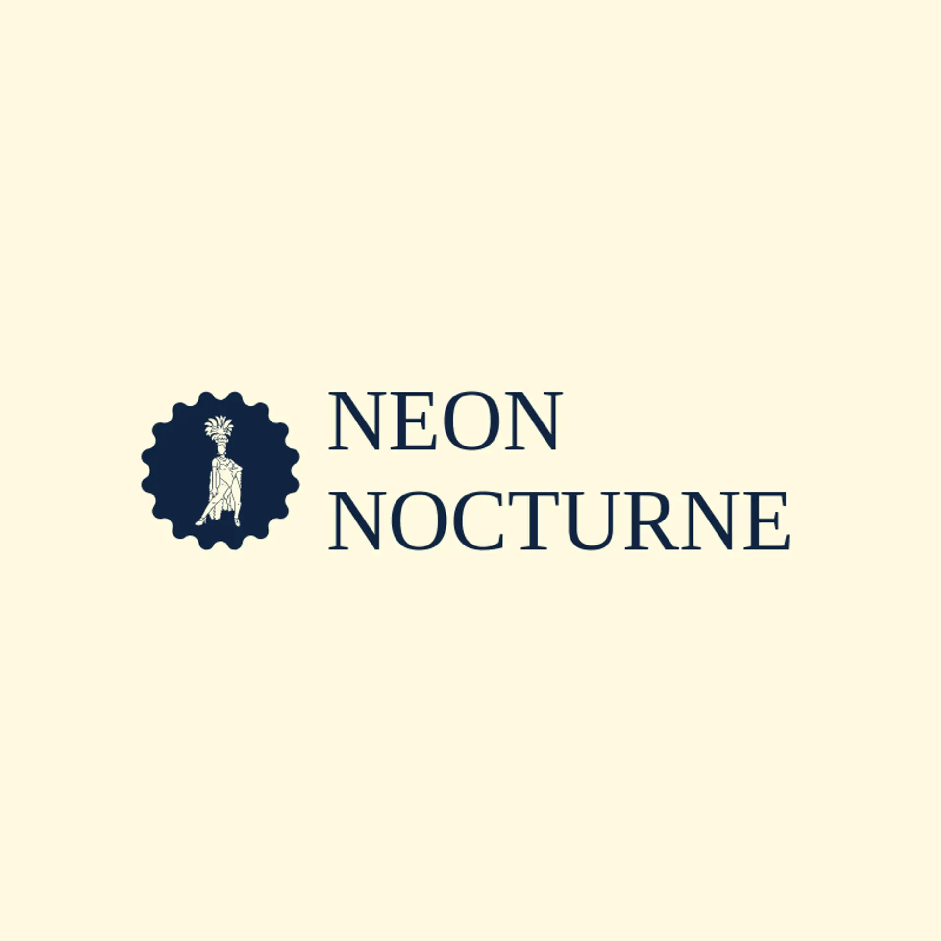 Neon Nocturne logo for cabaret