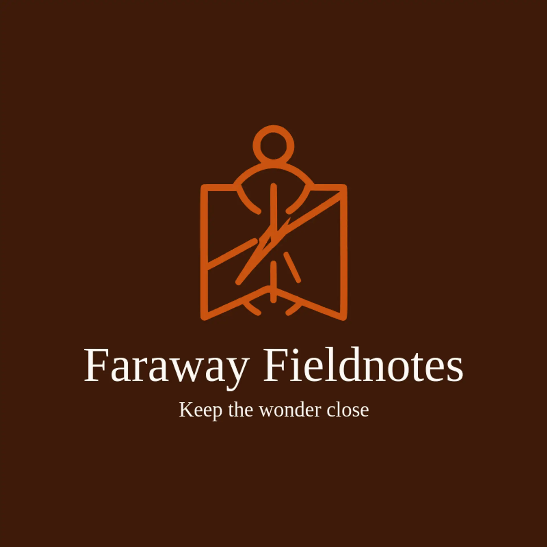 Faraway Fieldnotes logo for explorer