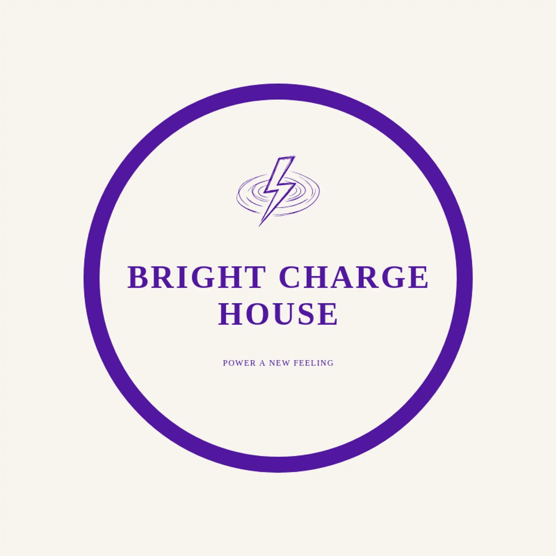 Bright Charge House logo for drip